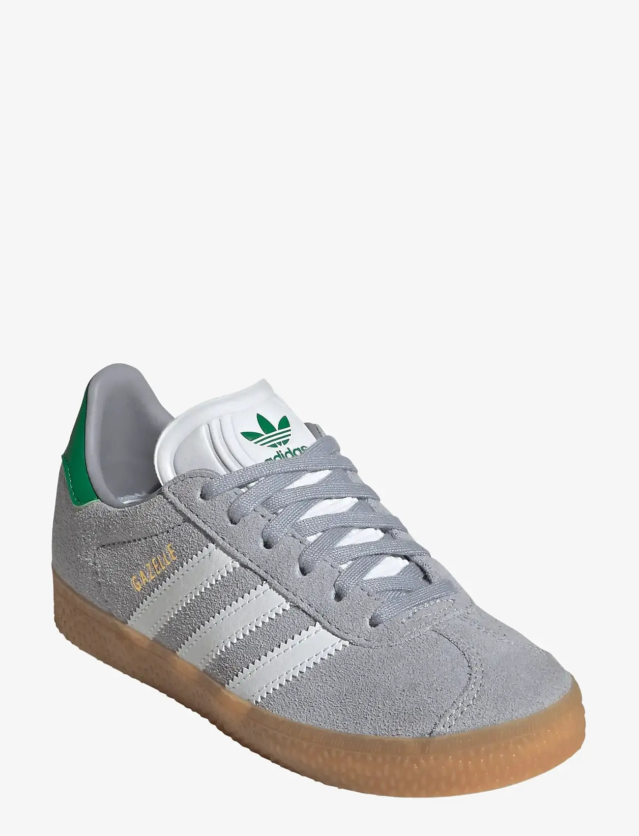 adidas Originals GAZELLE C - Skor - HALSIL/FTWWHT/GREEN / grey