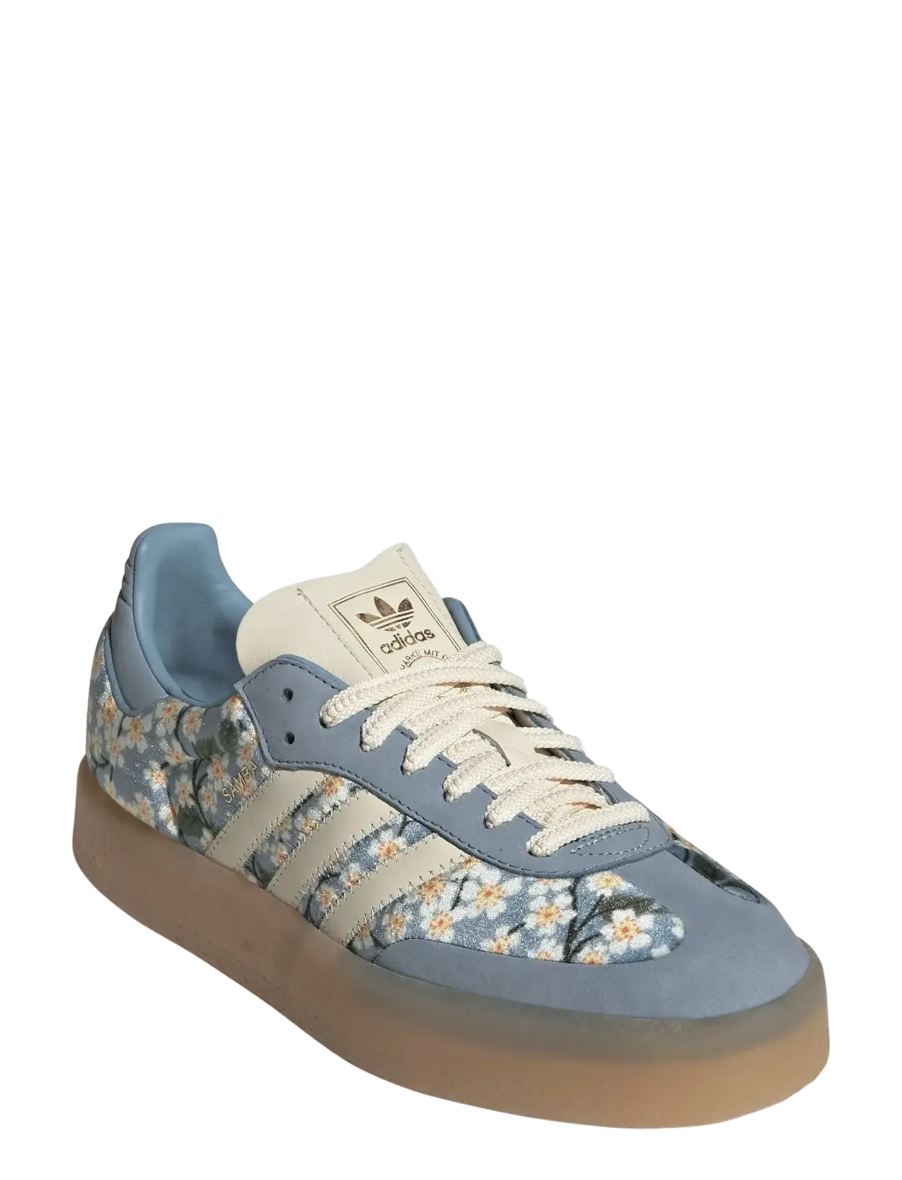 adidas Originals SAMBAE W - Sko - CREWHT/TACBLU/GOLDMT / blue