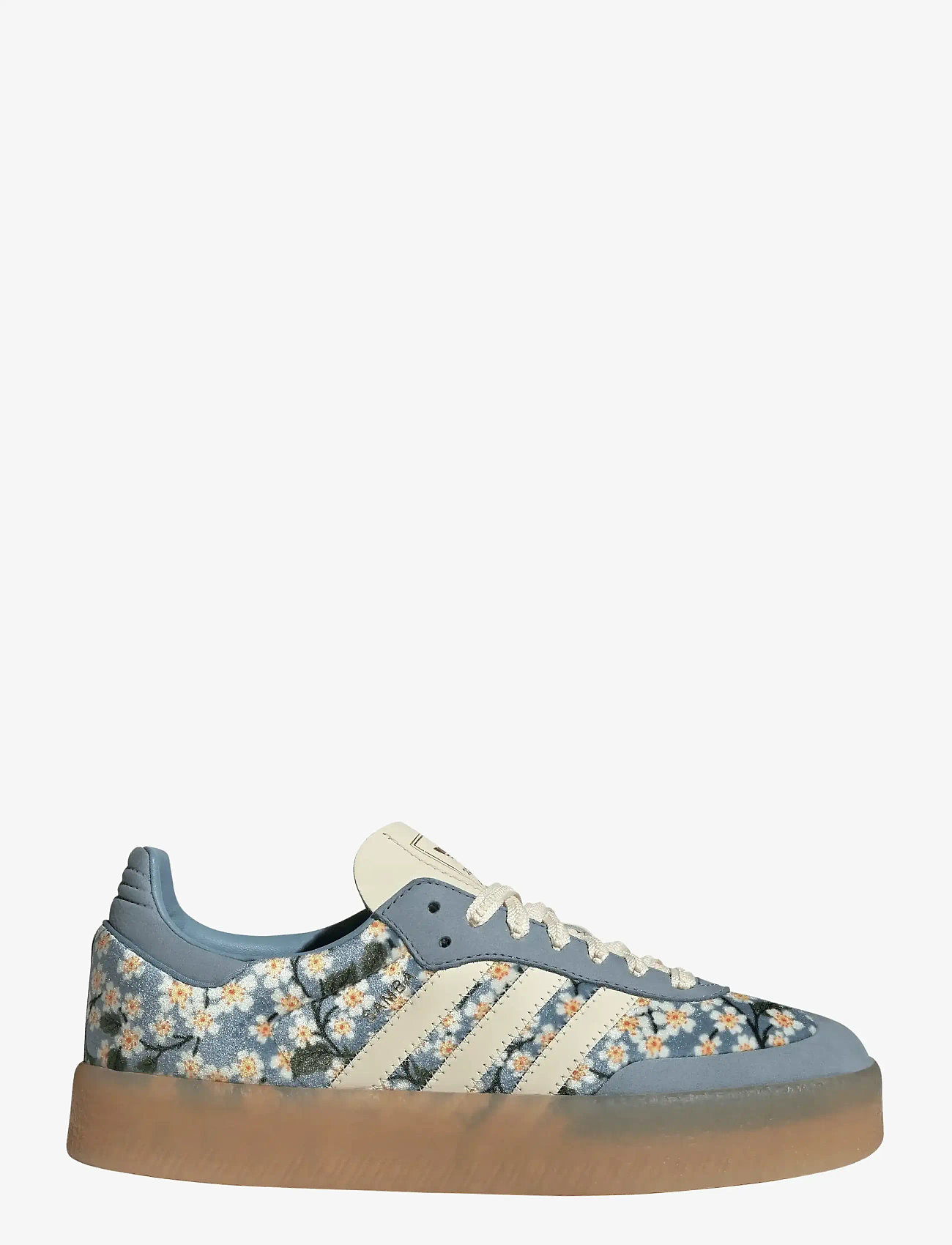 adidas Originals - SAMBAE W - niedrige sneakers - crewht/tacblu/goldmt - 1
