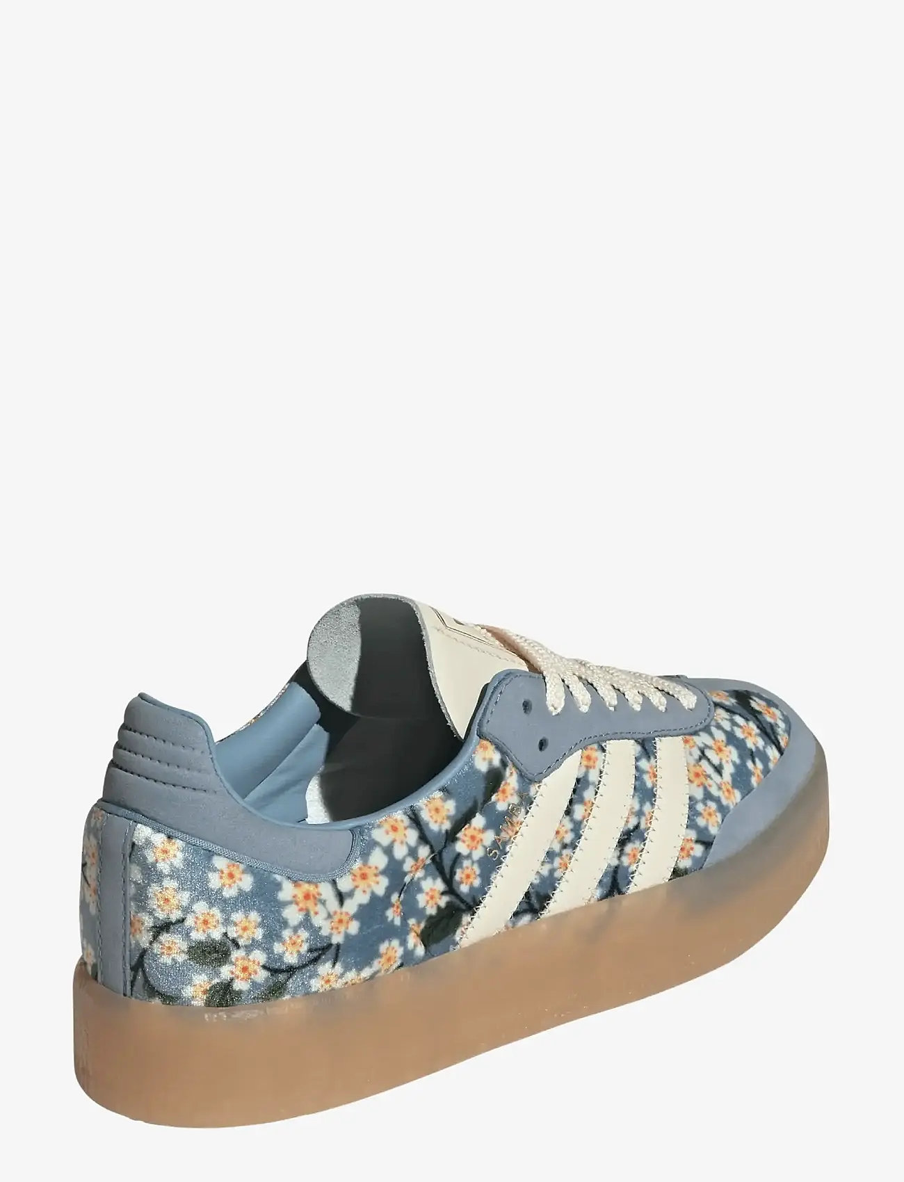 adidas Originals - SAMBAE W - niedrige sneakers - crewht/tacblu/goldmt - 3