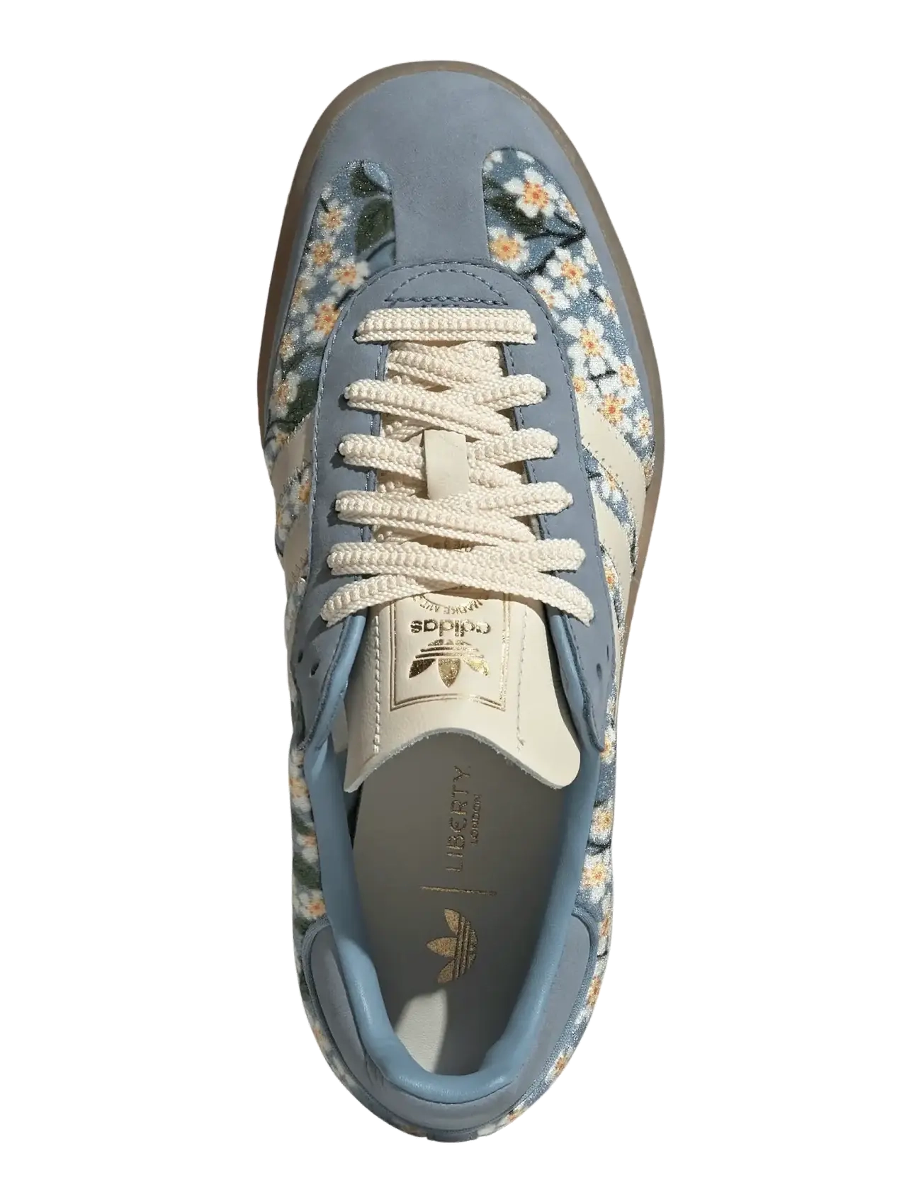adidas Originals - SAMBAE W - crewht/tacblu/goldmt - 4