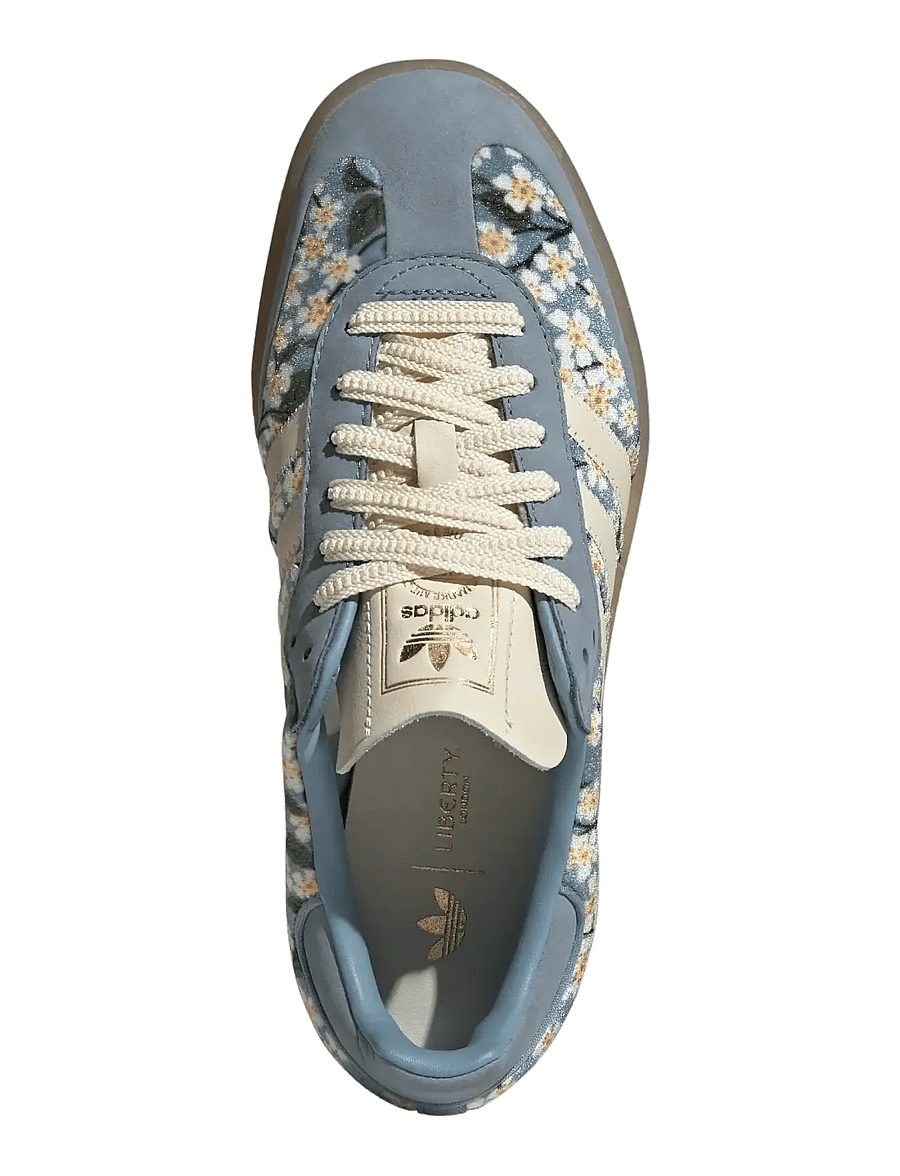 adidas Originals - SAMBAE W - crewht/tacblu/goldmt - 4
