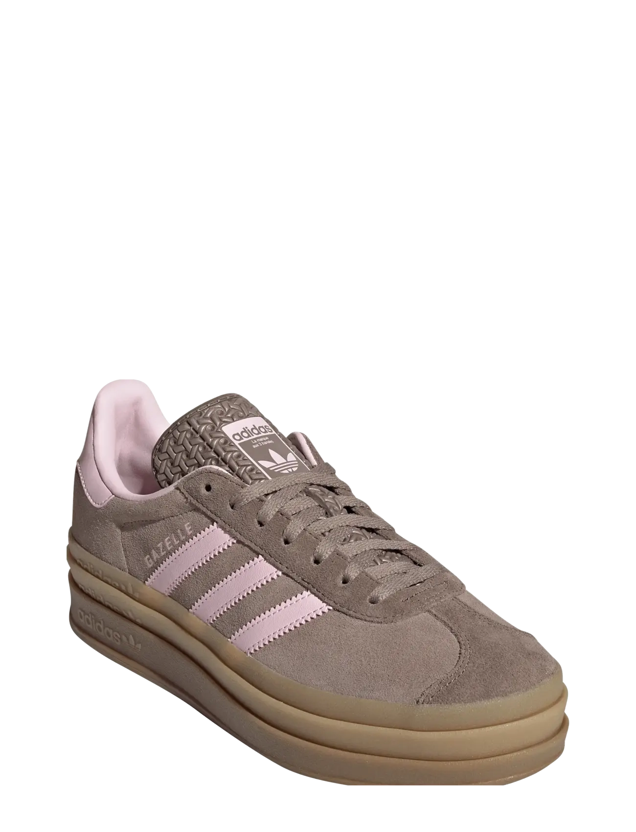 adidas Originals Gazelle Bold W, Kvinder, Plateausneakers, Brun, Str: 39 1/3