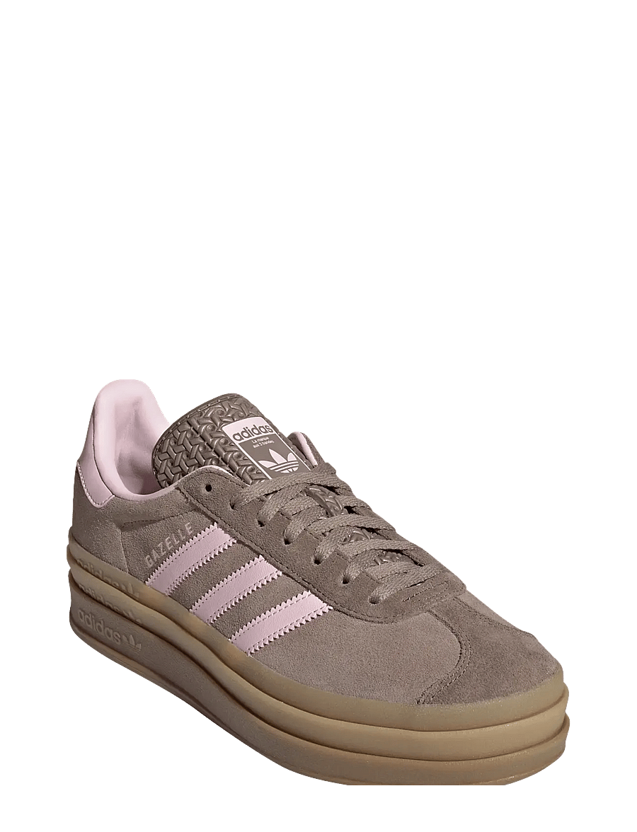 adidas Originals - GAZELLE BOLD W - niedrige sneakers - trabrn/clpink/earstr - 0