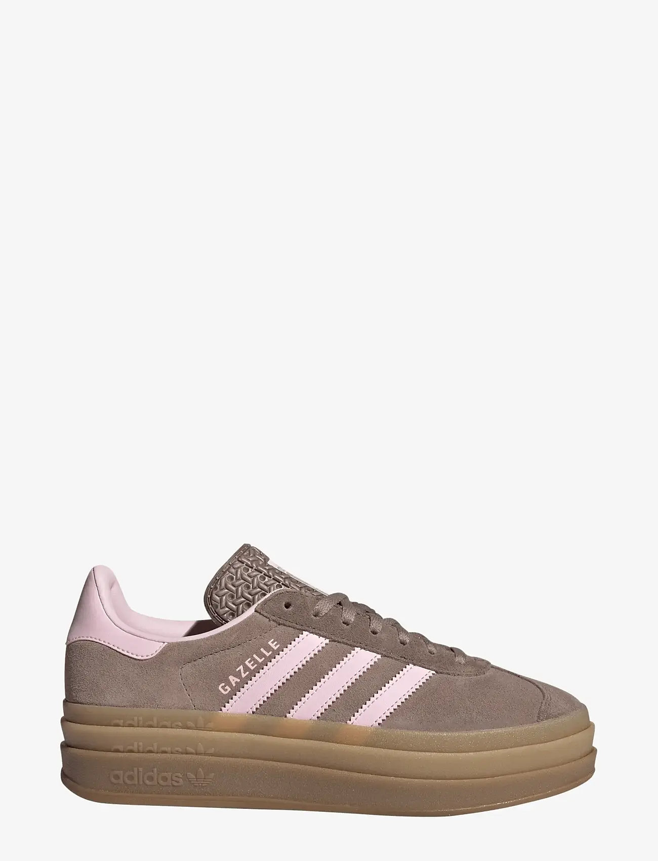 adidas Originals - GAZELLE BOLD W - low top sneakers - trabrn/clpink/earstr - 1