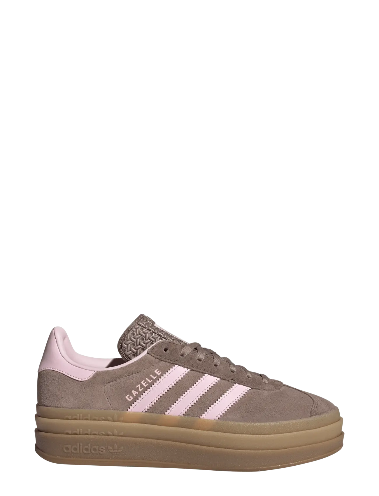 adidas Originals - GAZELLE BOLD W - niedrige sneakers - trabrn/clpink/earstr - 1