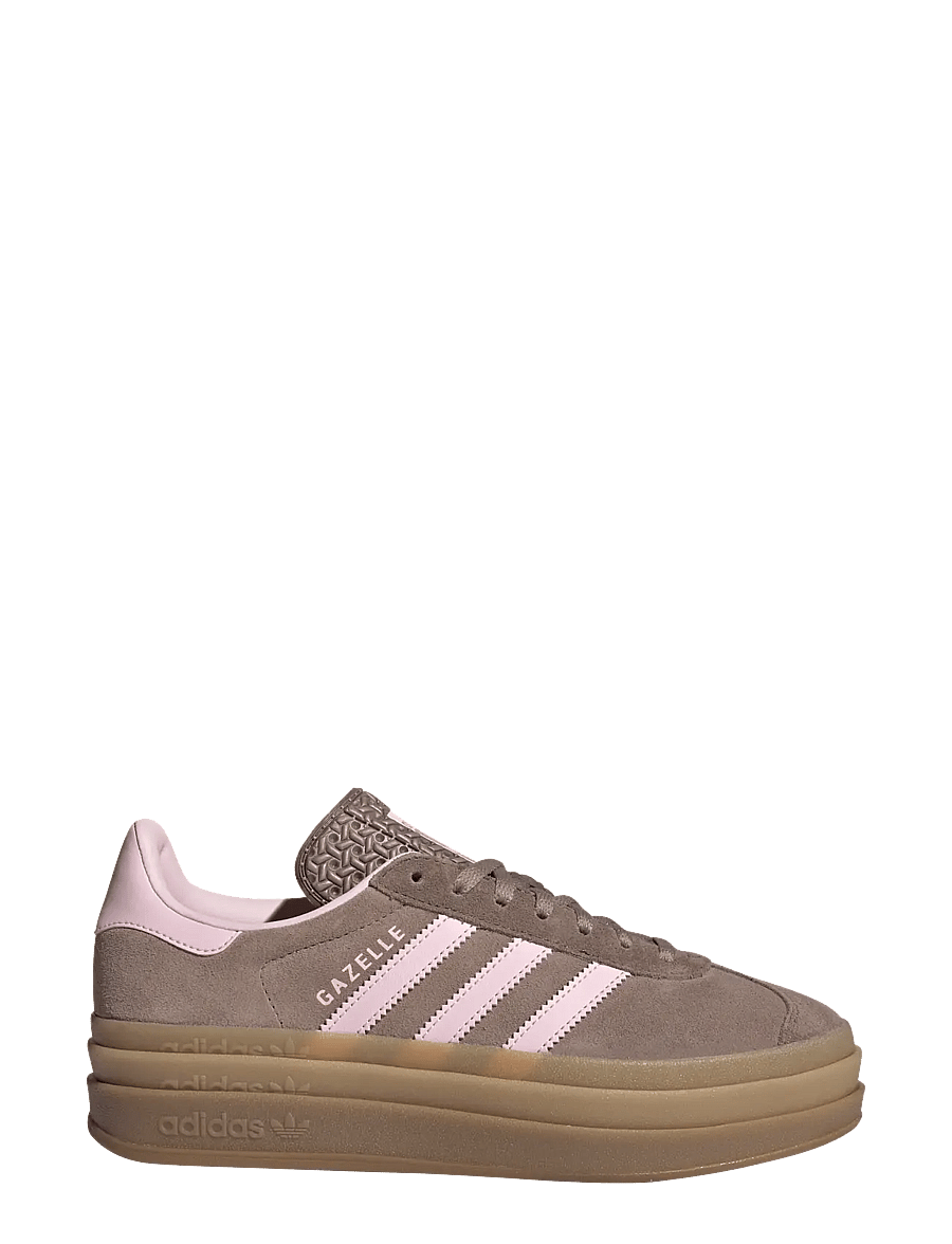 adidas Originals - GAZELLE BOLD W - niedrige sneakers - trabrn/clpink/earstr - 1