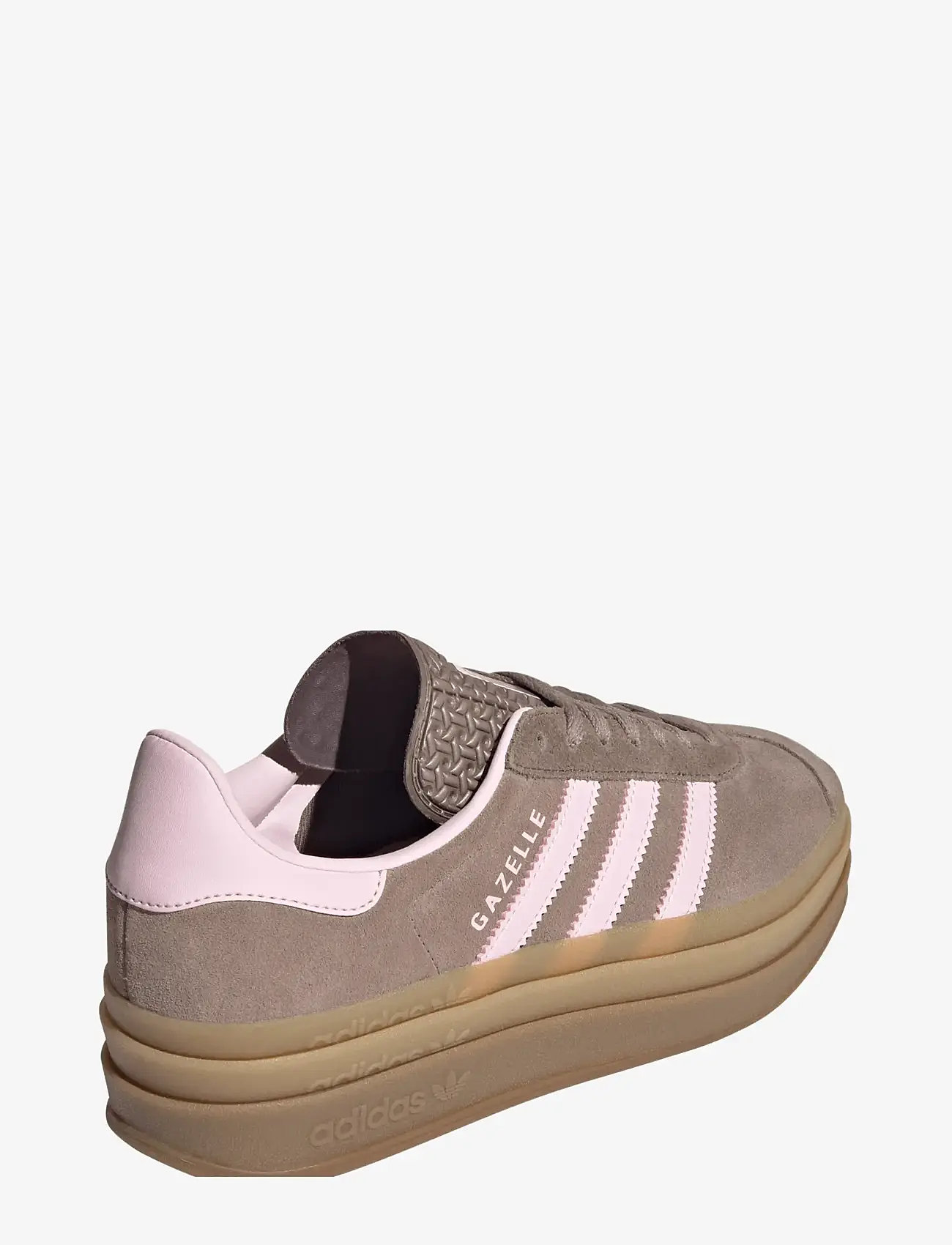 adidas Originals - GAZELLE BOLD W - low top sneakers - trabrn/clpink/earstr - 3