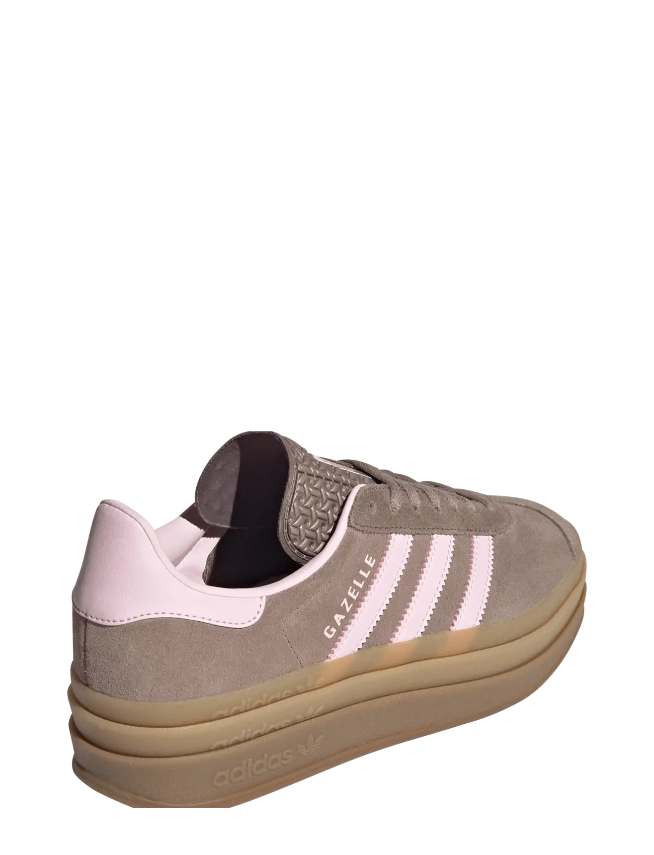 adidas Originals - GAZELLE BOLD W - niedrige sneakers - trabrn/clpink/earstr - 3