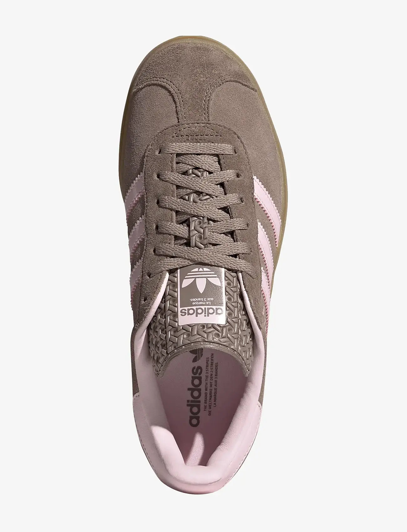 adidas Originals - GAZELLE BOLD W - low top sneakers - trabrn/clpink/earstr - 4