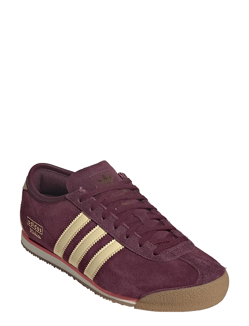 adidas Originals - ITALIA 70s W - niedrige sneakers - maroon/almyel/goldmt - 0