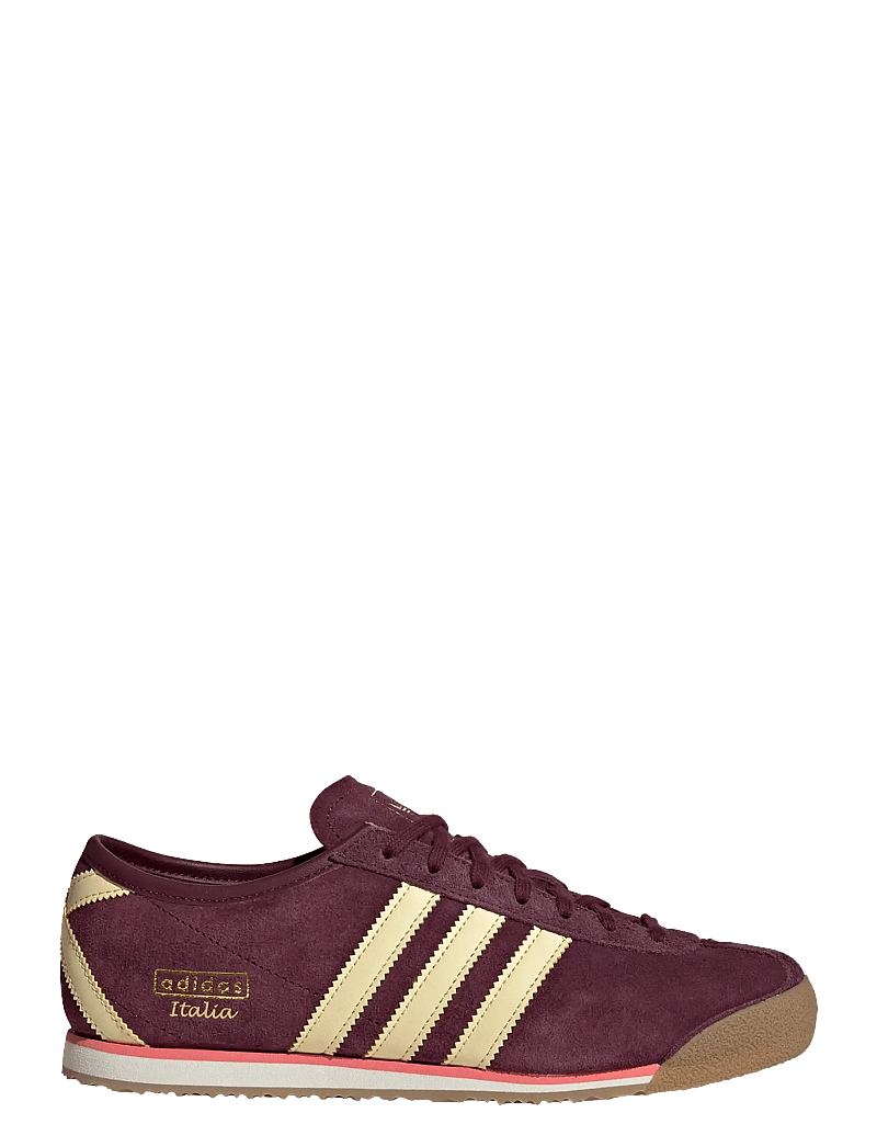 adidas Originals - ITALIA 70s W - niedrige sneakers - maroon/almyel/goldmt - 1