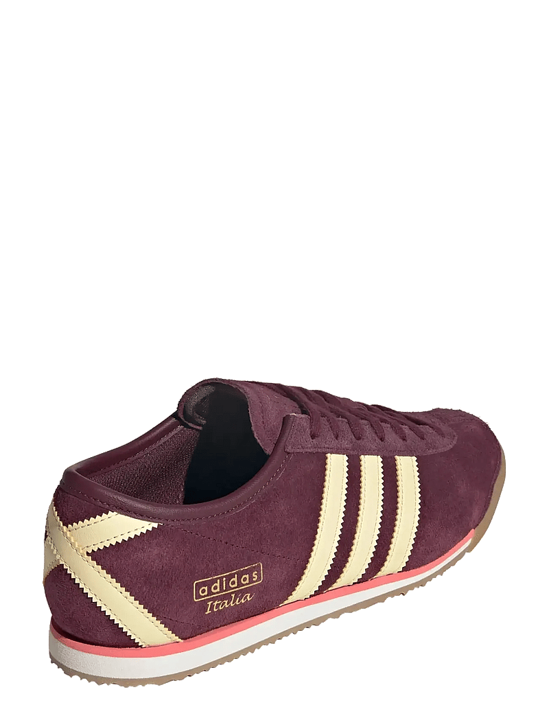 adidas Originals - ITALIA 70s W - niedrige sneakers - maroon/almyel/goldmt - 3