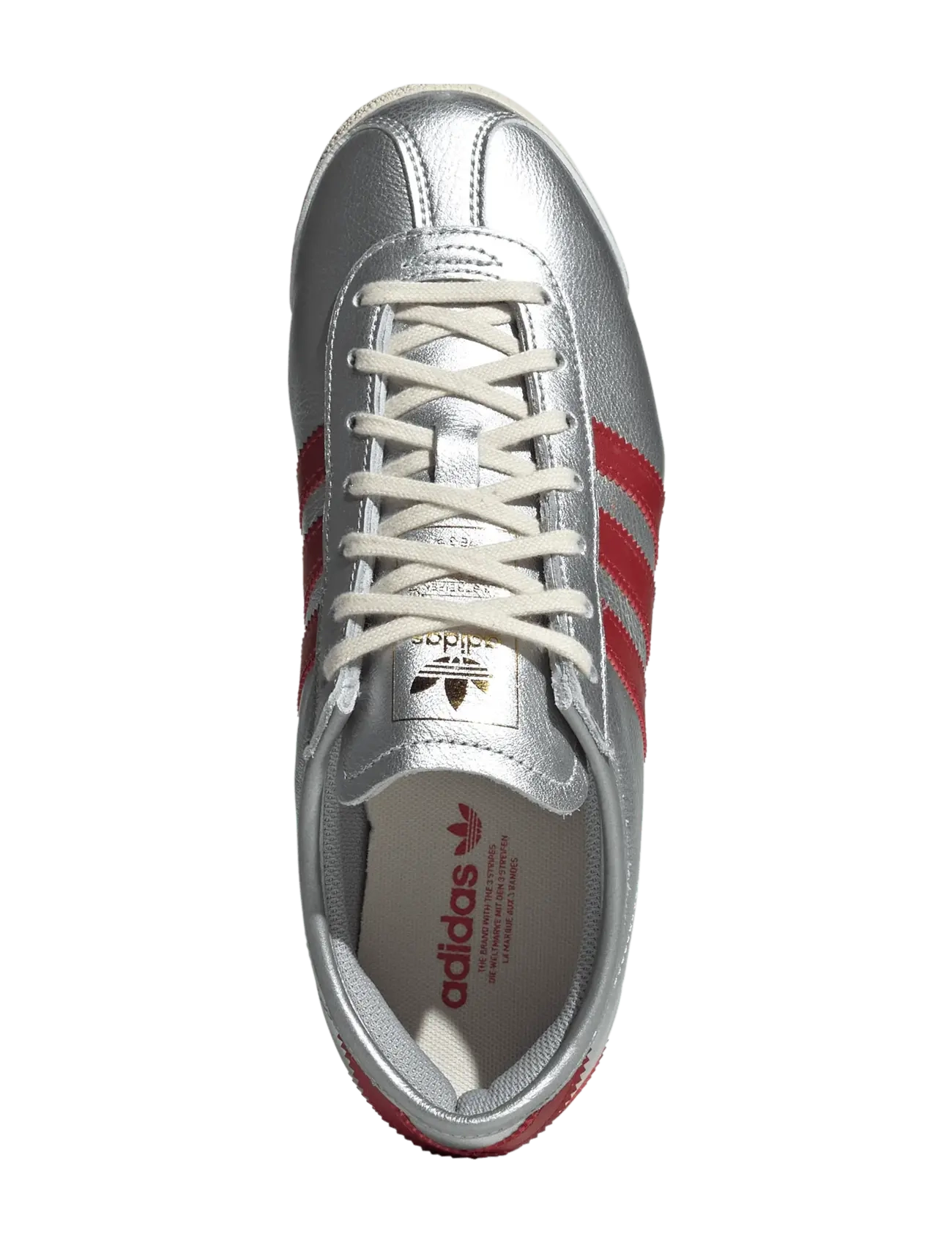 adidas Originals - ITALIA  70s W - niedrige sneakers - silvmt/tmvire/goldmt - 4