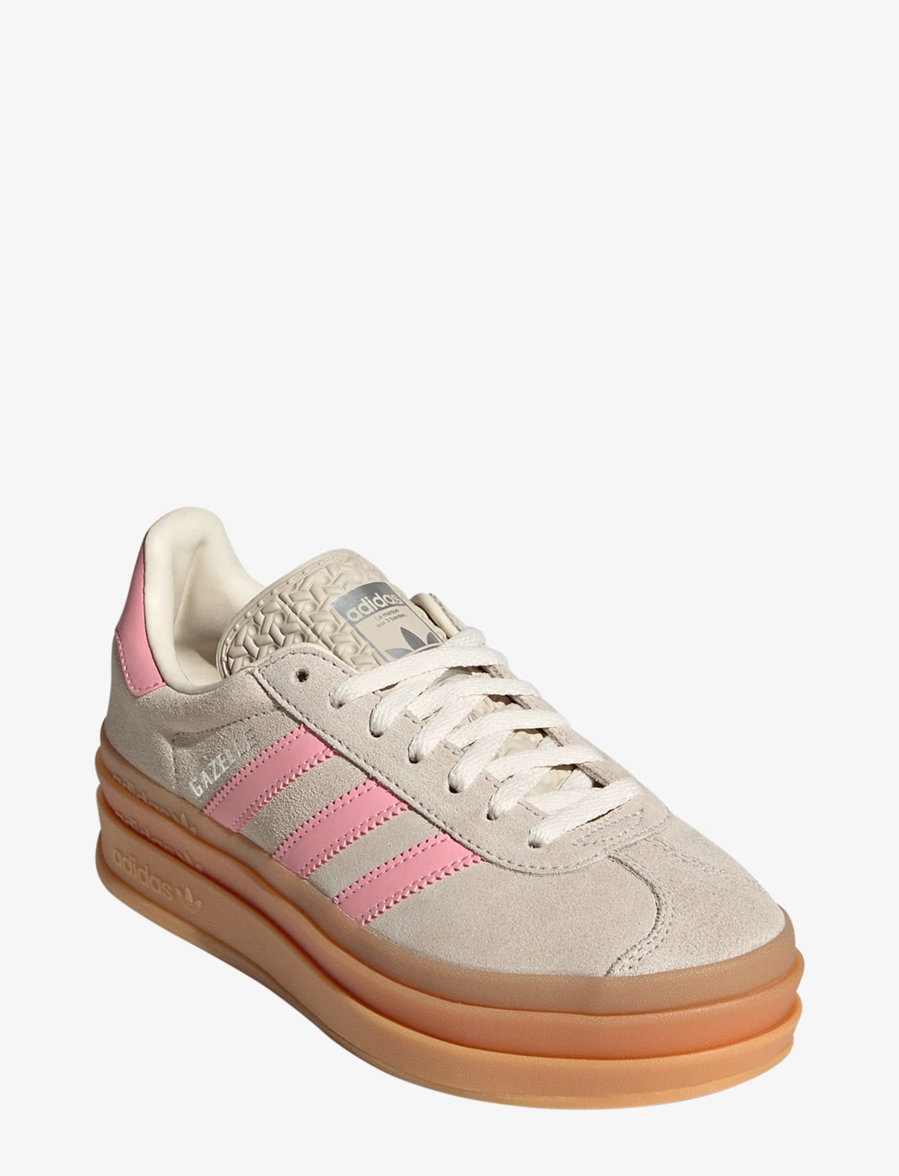 adidas Originals GAZELLE BOLD J - Jalanõud - WONALU/SEPISP/CREWHT / grey