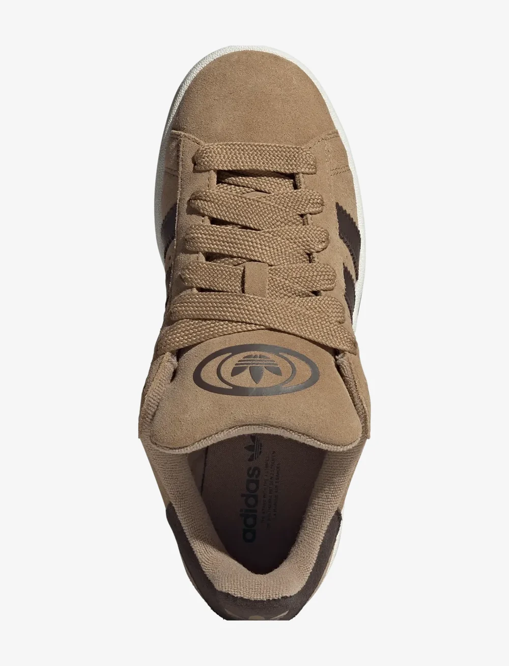 adidas Originals - CAMPUS 00s W - laisvalaikio batai žemu aulu - cardbo/owhite/dbrown - 4