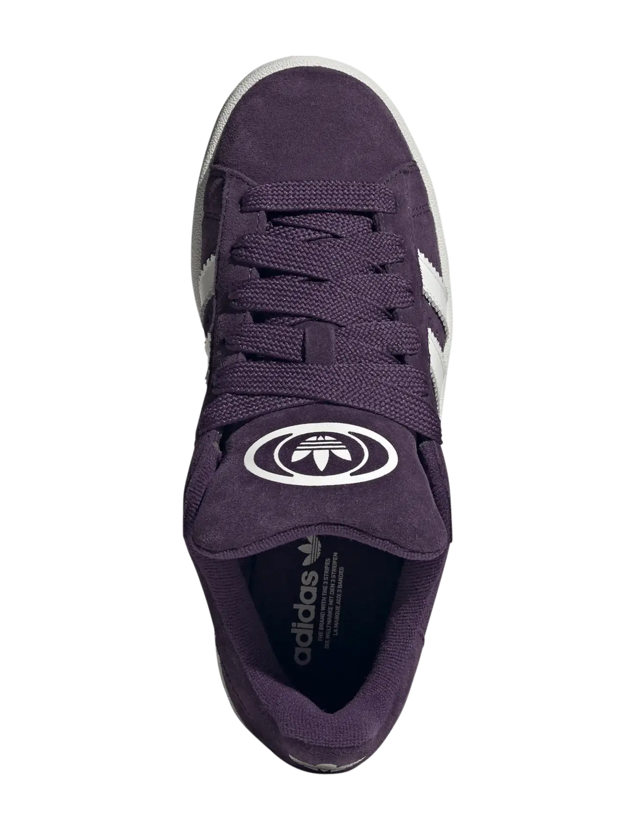 adidas Originals - CAMPUS 00s W - sneakers med lav ankel - aurplu/cwhite/gum3 - 4