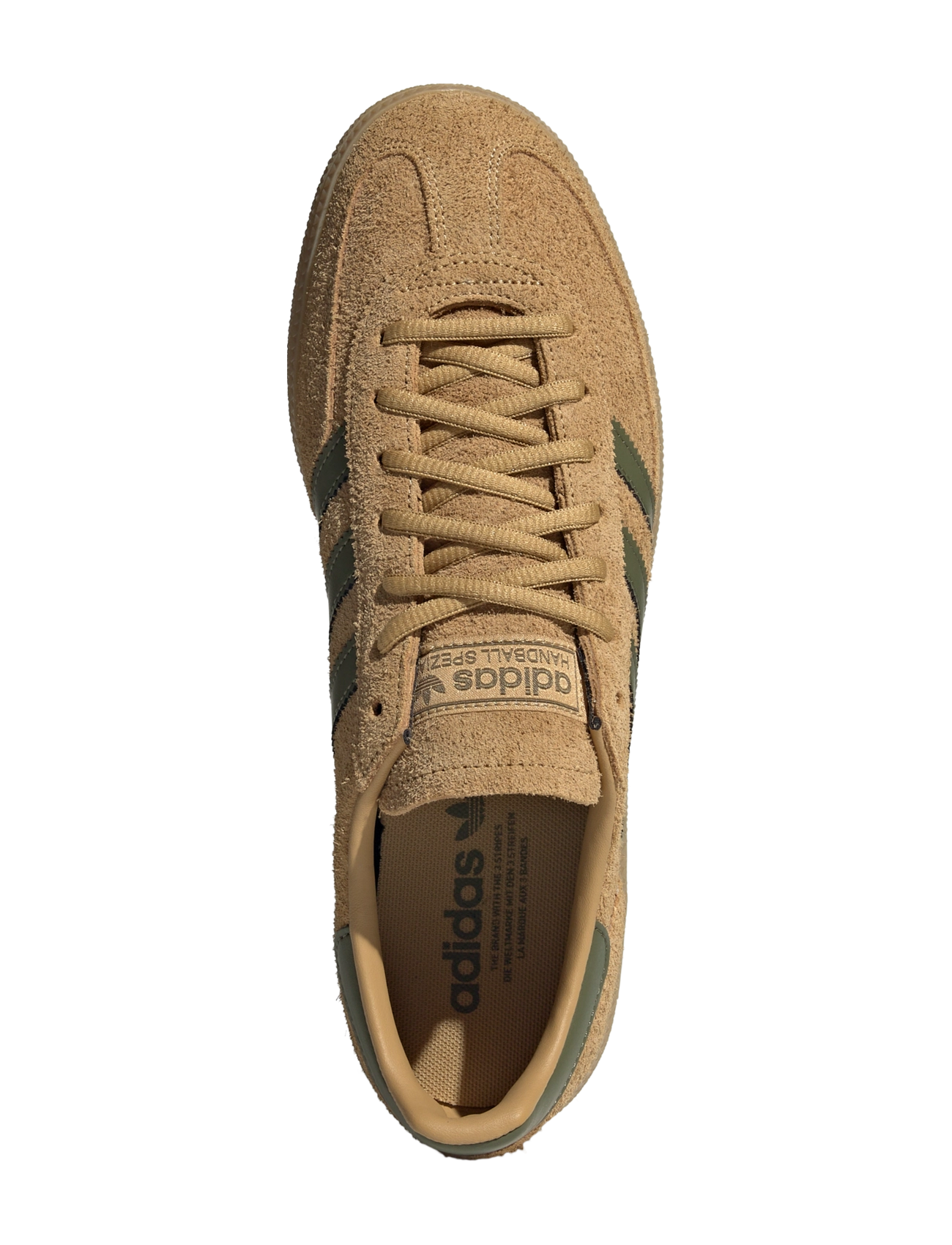 adidas Originals - HANDBALL SPEZIAL - kõrge säärega tossud - golbei/focoli/gum3 - 4