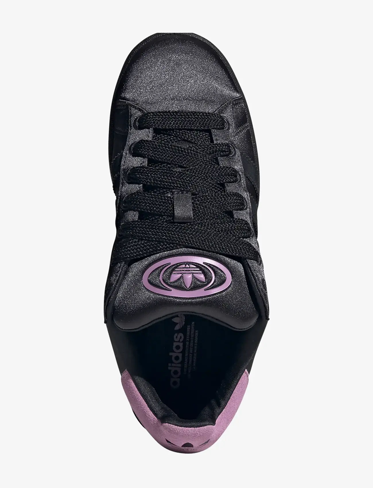 adidas Originals - CAMPUS 00s W - laisvalaikio batai žemu aulu - carbon/cblack/prepur - 4