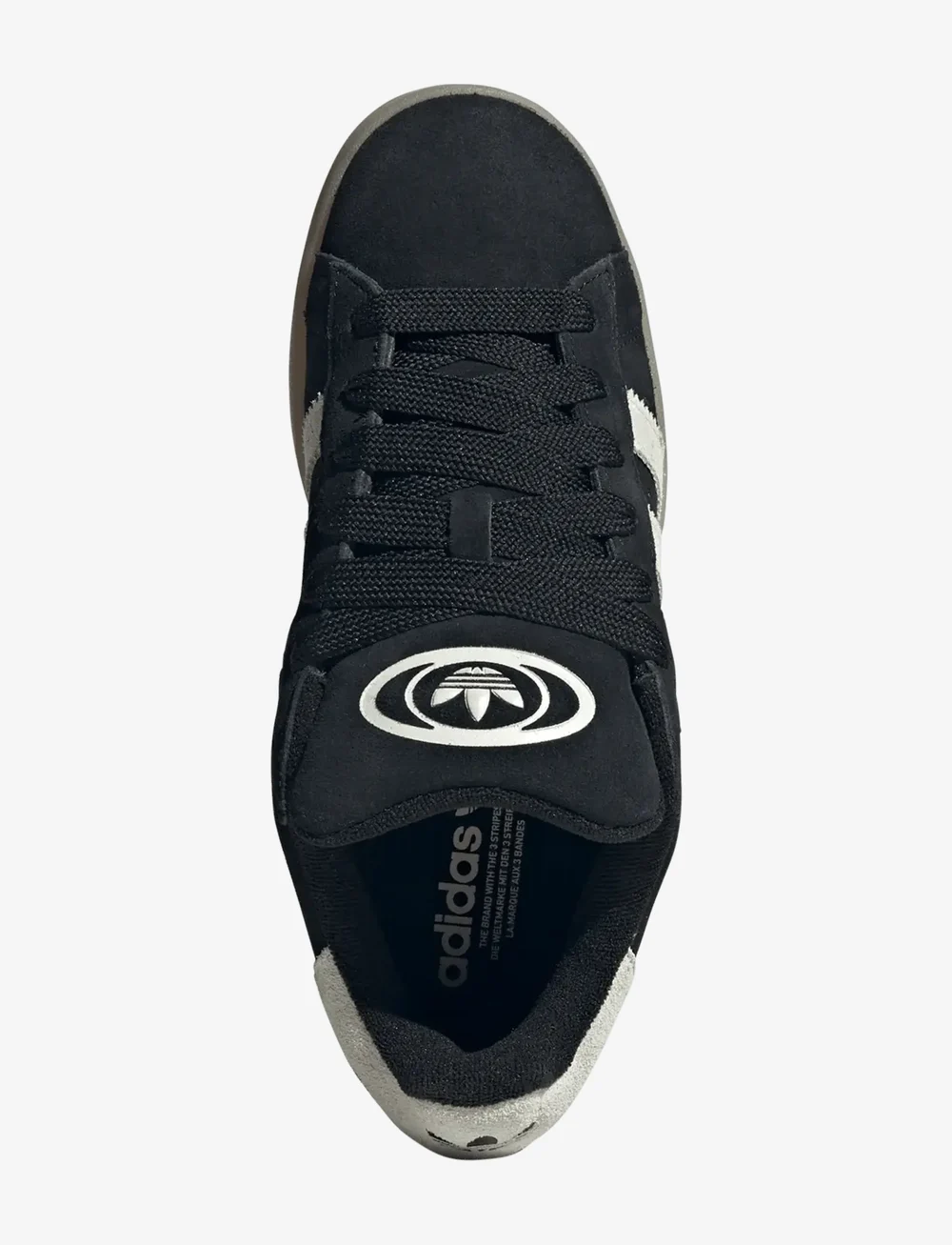 adidas Originals - CAMPUS 00s - lav ankel - cblack/crewht/gum3 - 4