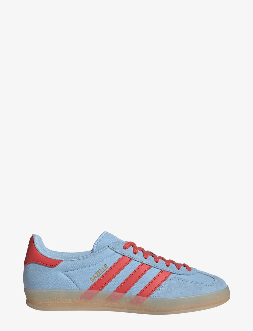 adidas Originals - GAZELLE INDOOR - sporta apavi ar zemu augšdaļu - clesky/crered/magbei - 1