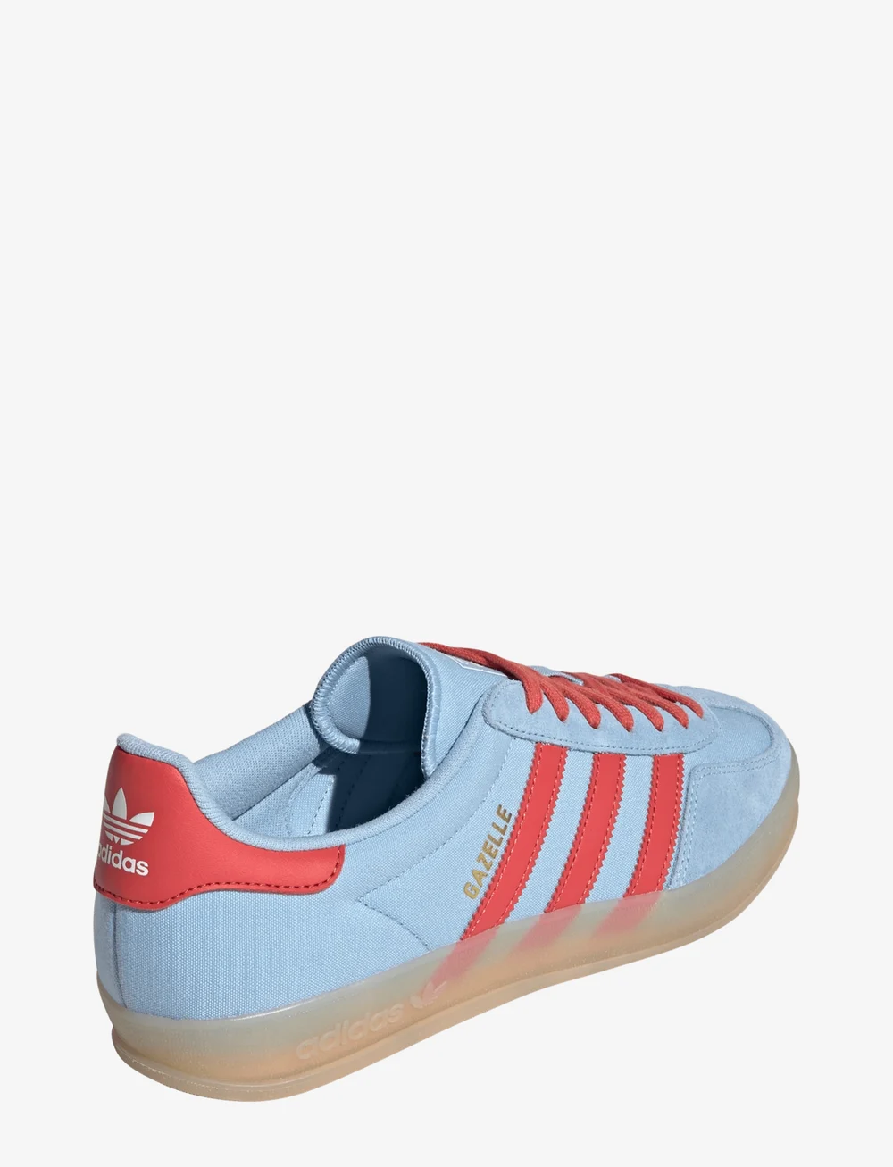 adidas Originals - GAZELLE INDOOR - sporta apavi ar zemu augšdaļu - clesky/crered/magbei - 3