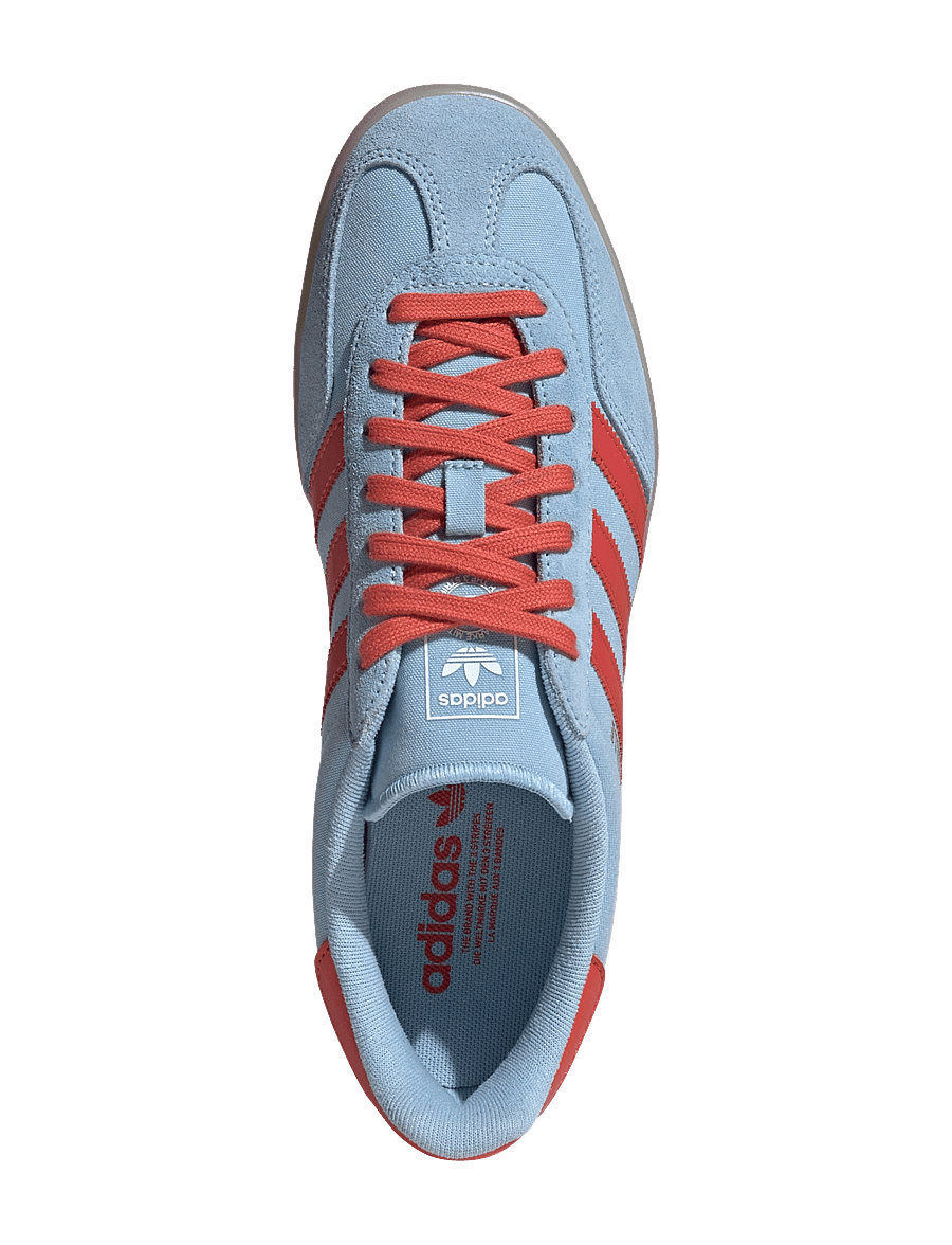 adidas Originals - GAZELLE INDOOR - kõrge säärega tossud - clesky/crered/magbei - 4