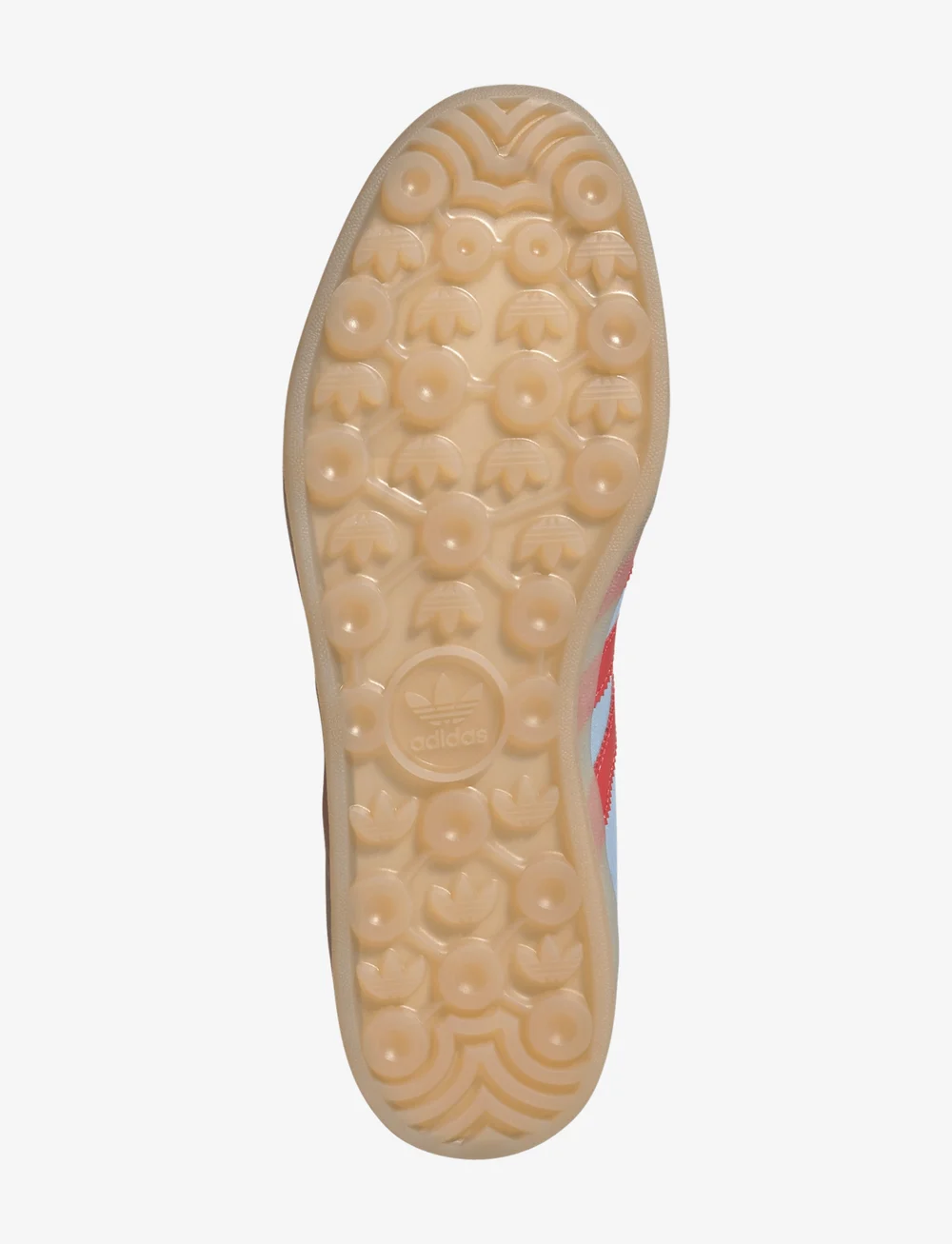 adidas Originals - GAZELLE INDOOR - sporta apavi ar zemu augšdaļu - clesky/crered/magbei - 5