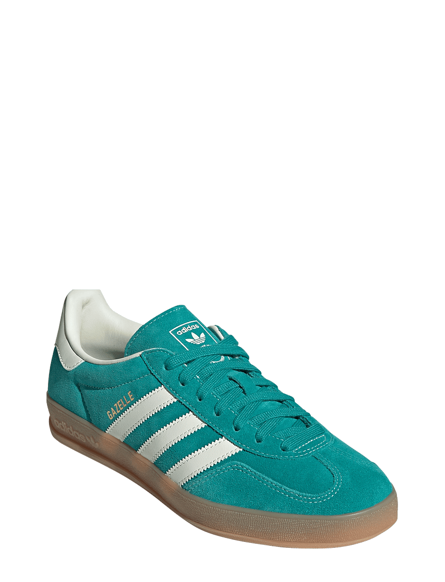 adidas Originals - GAZELLE INDOOR - baskets basses - purtea/owhite/goldmt - 0
