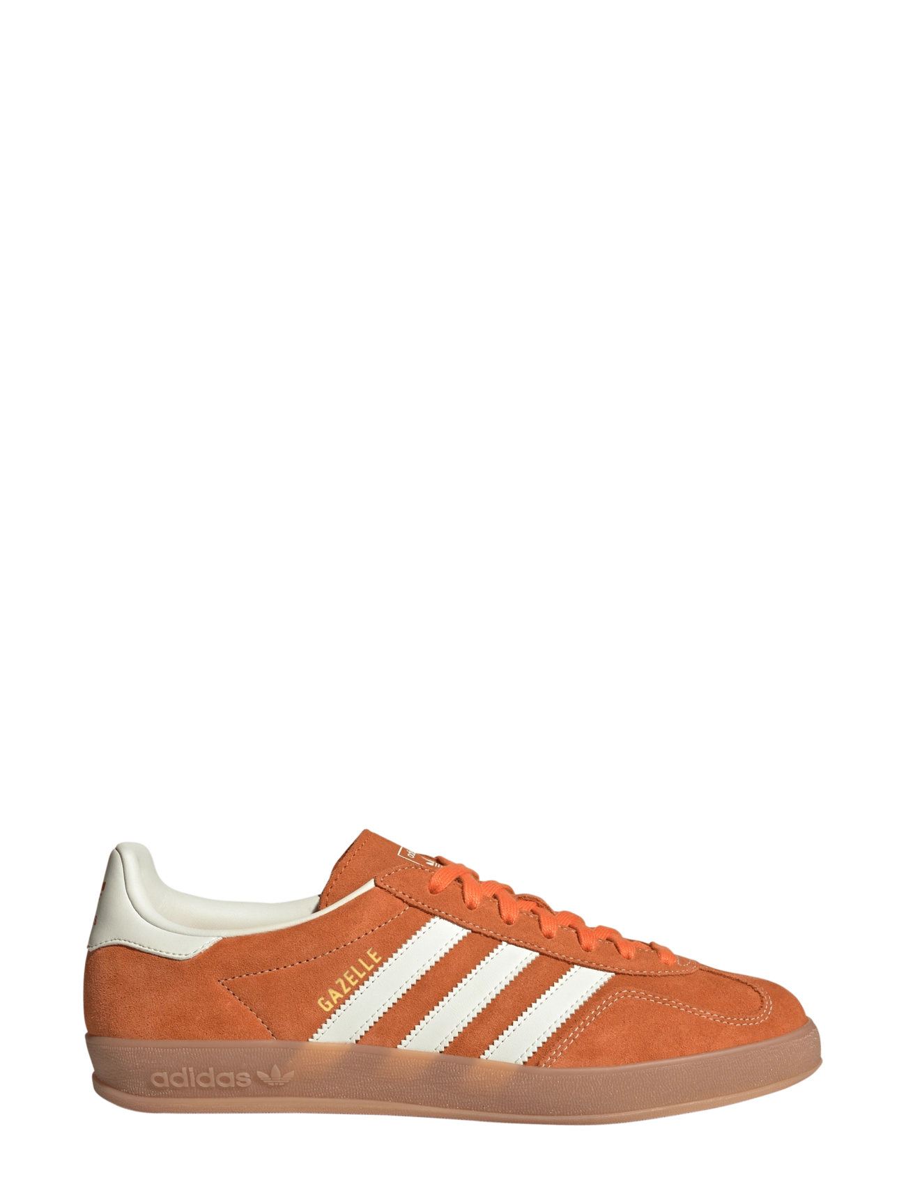 adidas Originals - GAZELLE INDOOR - laisvalaikio batai žemu aulu - orange/owhite/goldmt - 1