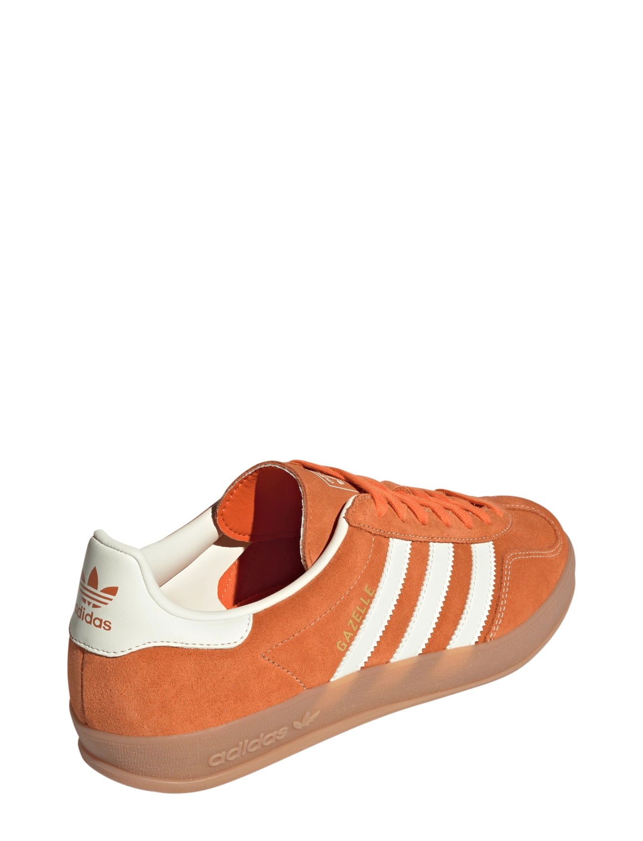 adidas Originals - GAZELLE INDOOR - laisvalaikio batai žemu aulu - orange/owhite/goldmt - 3