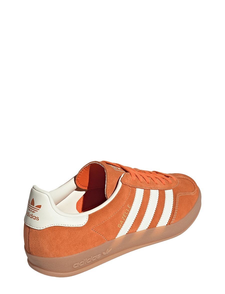 adidas Originals - GAZELLE INDOOR - laisvalaikio batai žemu aulu - orange/owhite/goldmt - 3