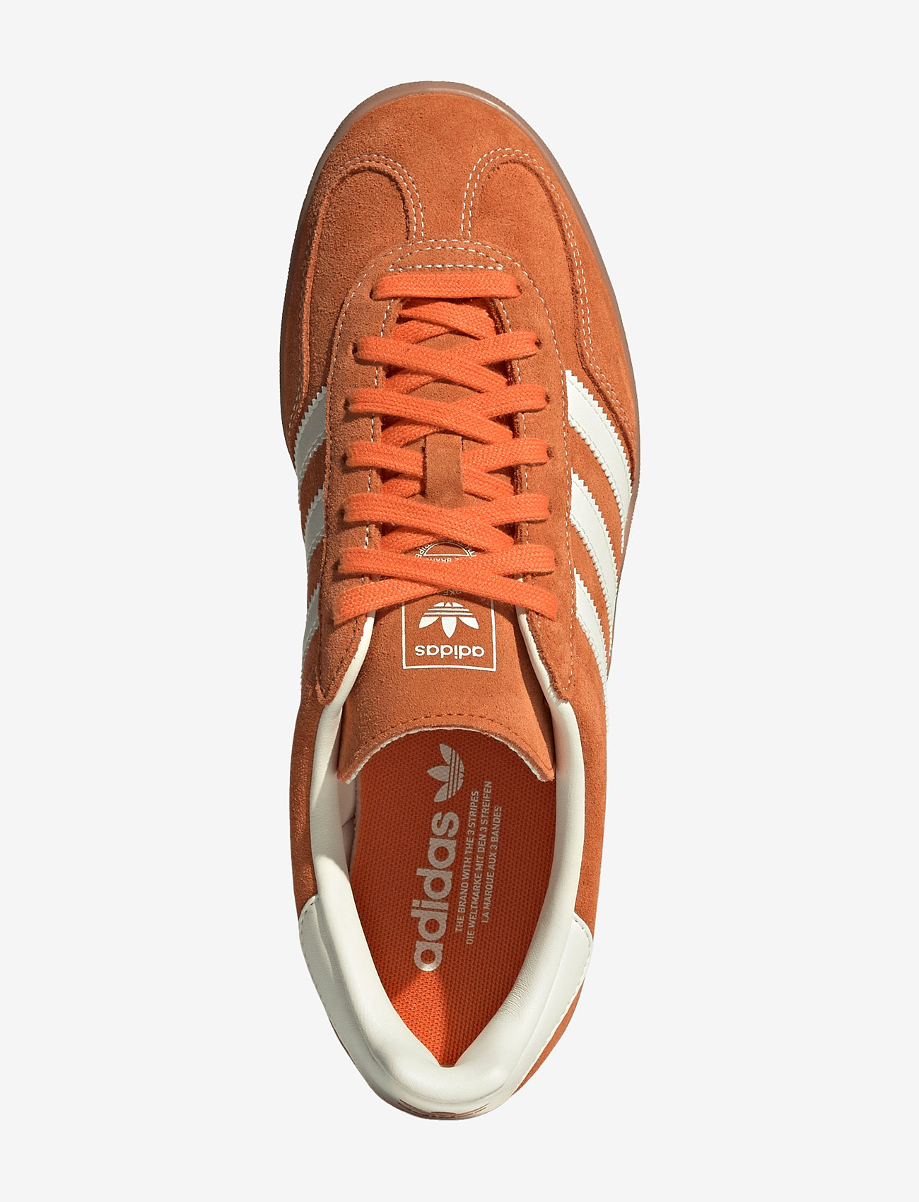 adidas Originals - GAZELLE INDOOR - kõrge säärega tossud - orange/owhite/goldmt - 4