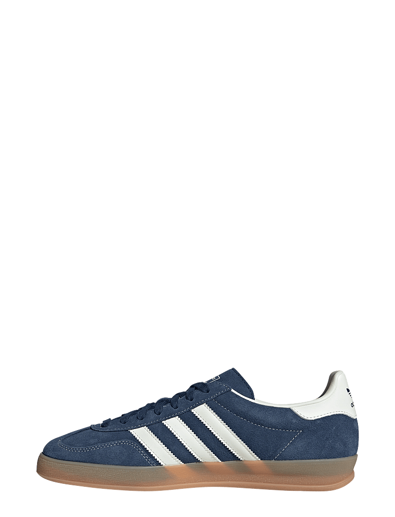 adidas Originals - GAZELLE INDOOR - laisvalaikio batai žemu aulu - nindig/owhite/goldmt - 2