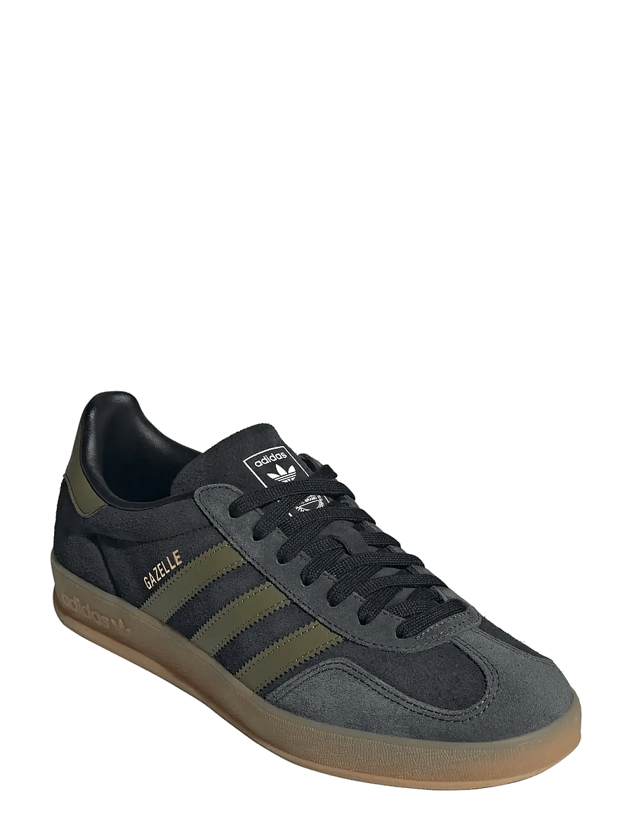 adidas Originals - GAZELLE INDOOR - baskets basses - cblack/focoli/carbon - 0