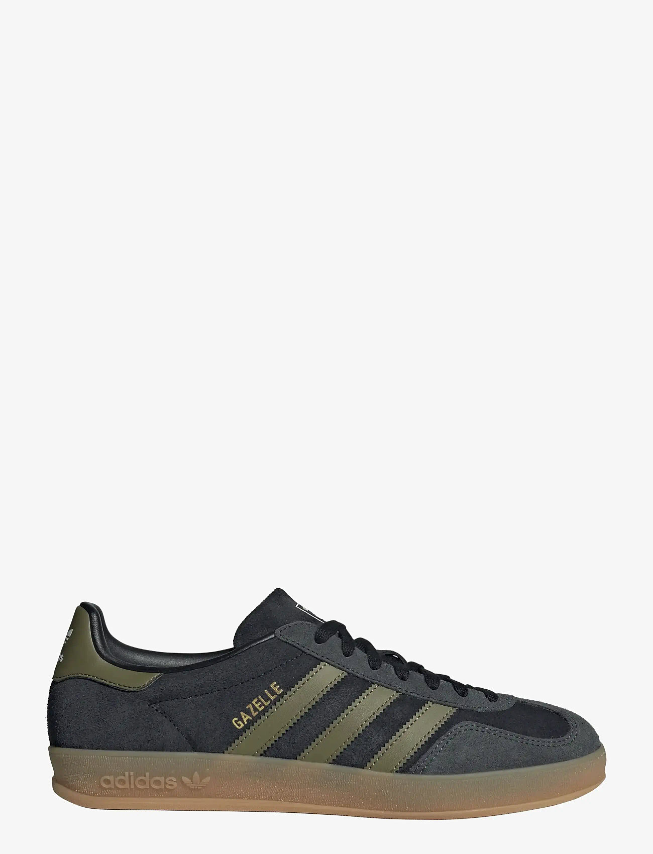 adidas Originals - GAZELLE INDOOR - låga sneakers - cblack/focoli/carbon - 1