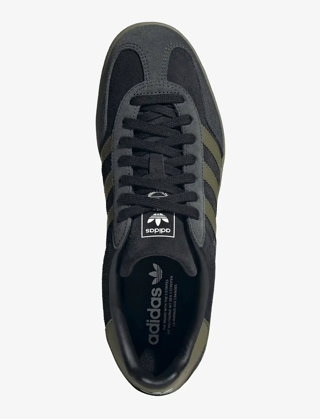 adidas Originals - GAZELLE INDOOR - låga sneakers - cblack/focoli/carbon - 4