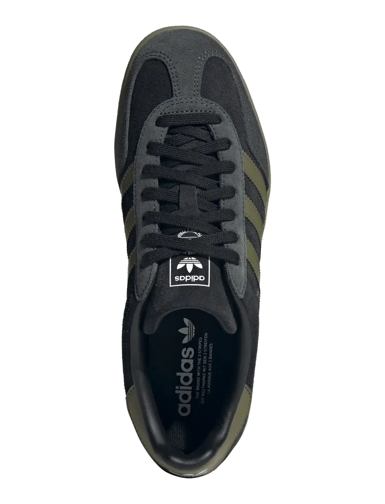 adidas Originals - GAZELLE INDOOR - baskets basses - cblack/focoli/carbon - 4