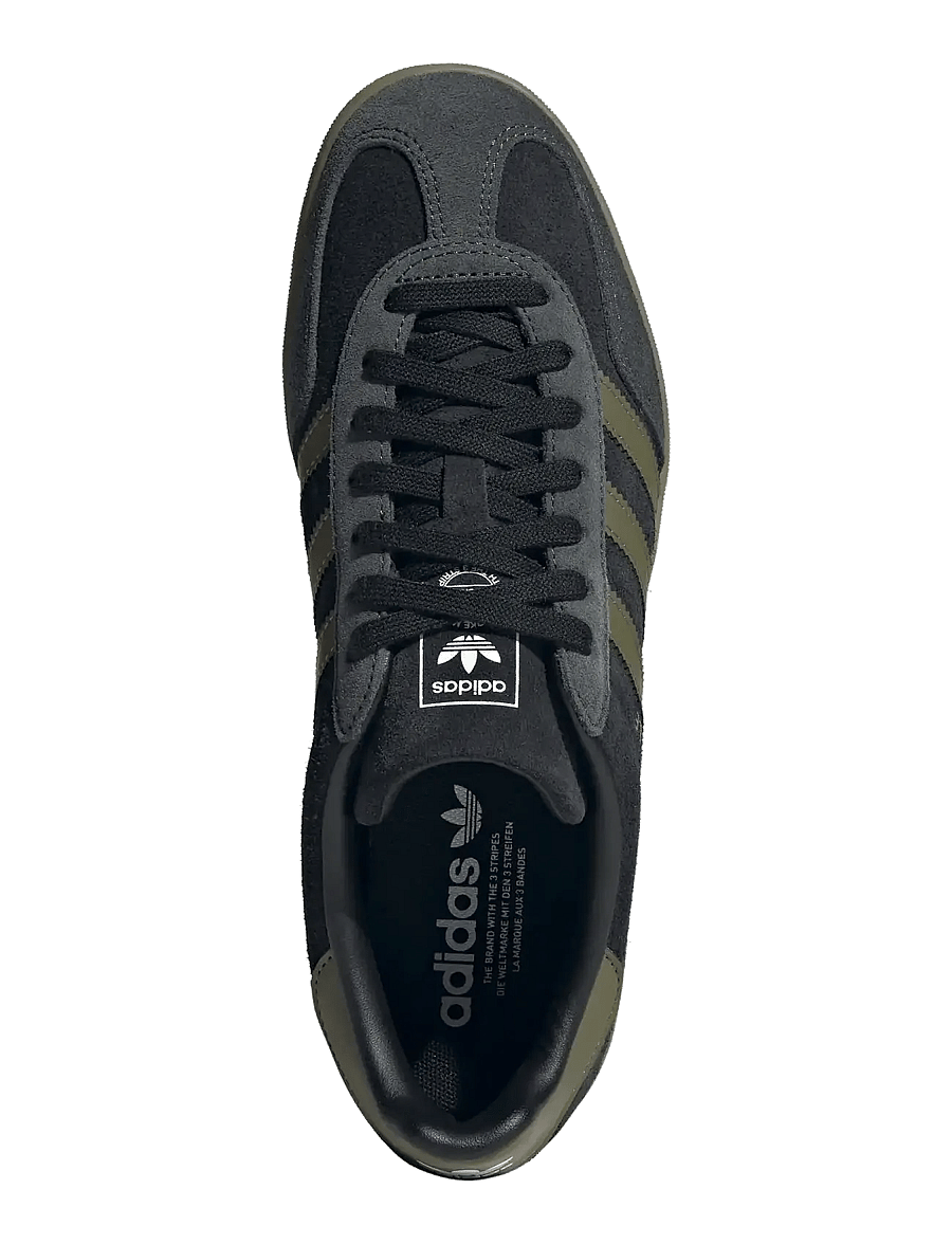 adidas Originals - GAZELLE INDOOR - baskets basses - cblack/focoli/carbon - 4