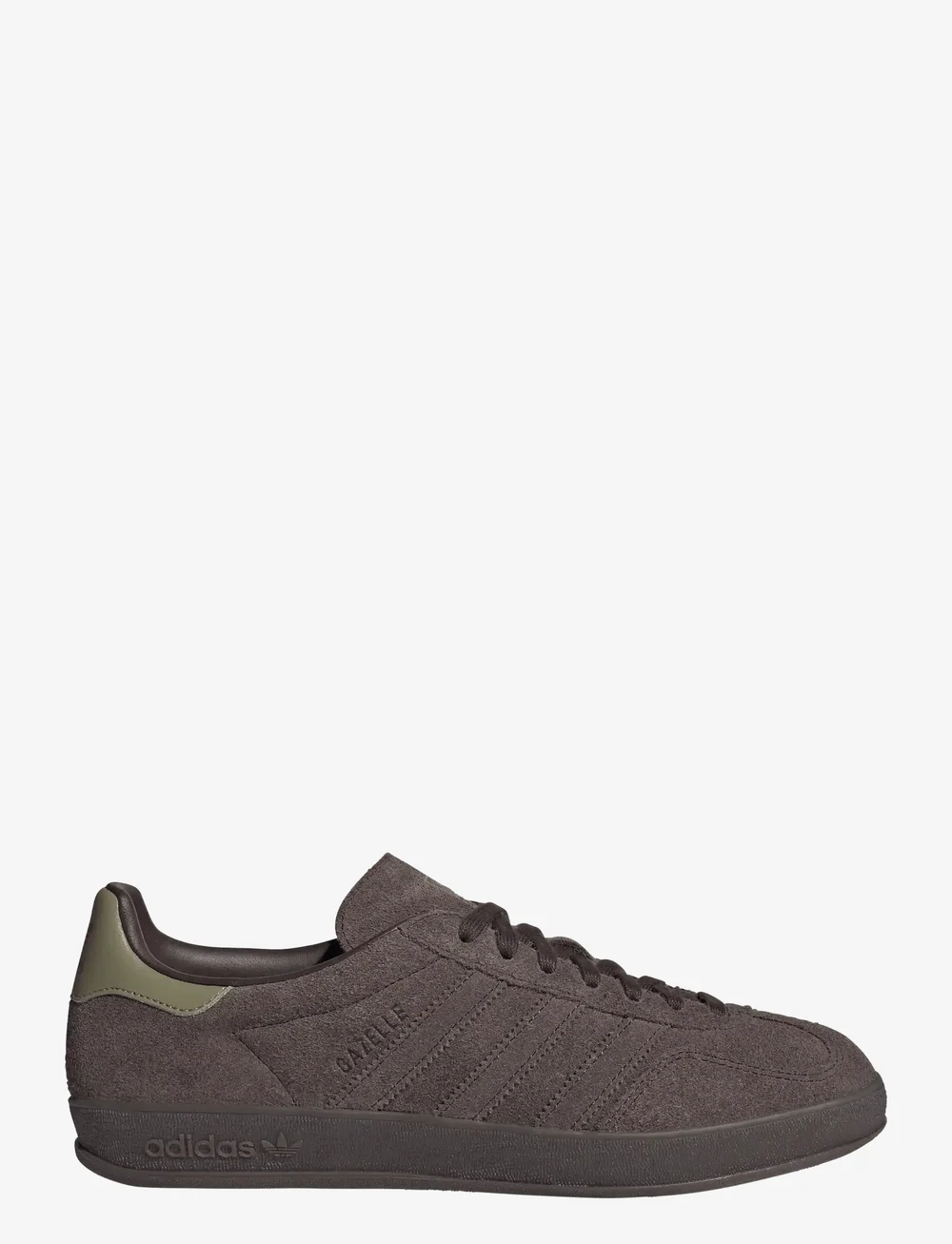 adidas Originals - GAZELLE INDOOR - lave sneakers - dbrown/dbrown/orbgrn - 1