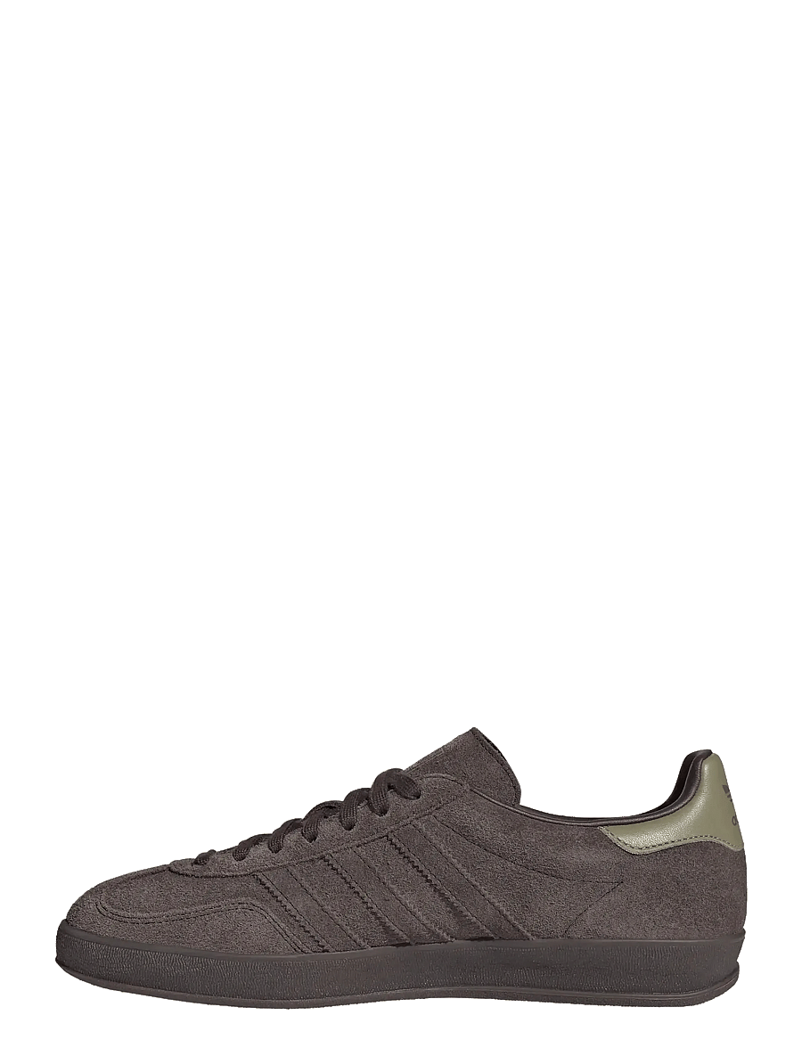 adidas Originals - GAZELLE INDOOR - laag sneakers - dbrown/dbrown/orbgrn - 2