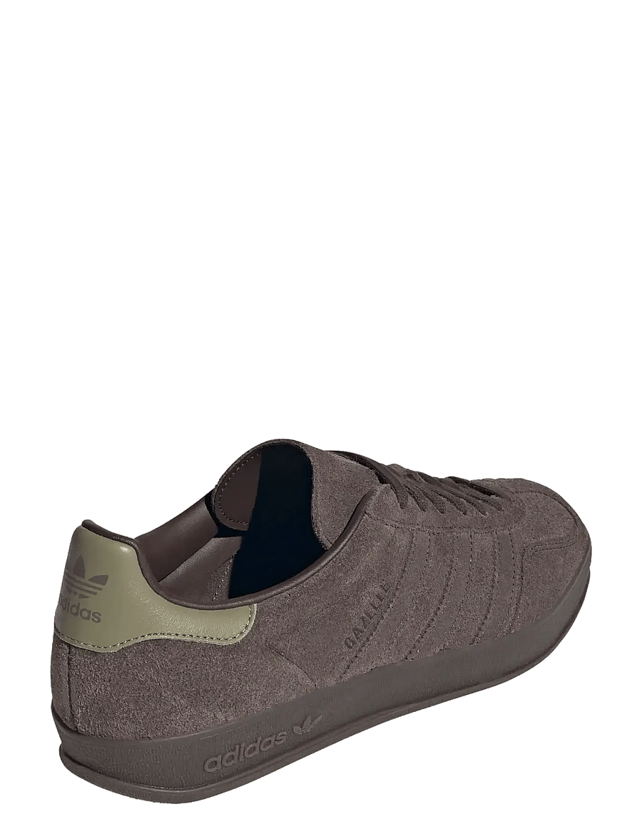 adidas Originals - GAZELLE INDOOR - laag sneakers - dbrown/dbrown/orbgrn - 3