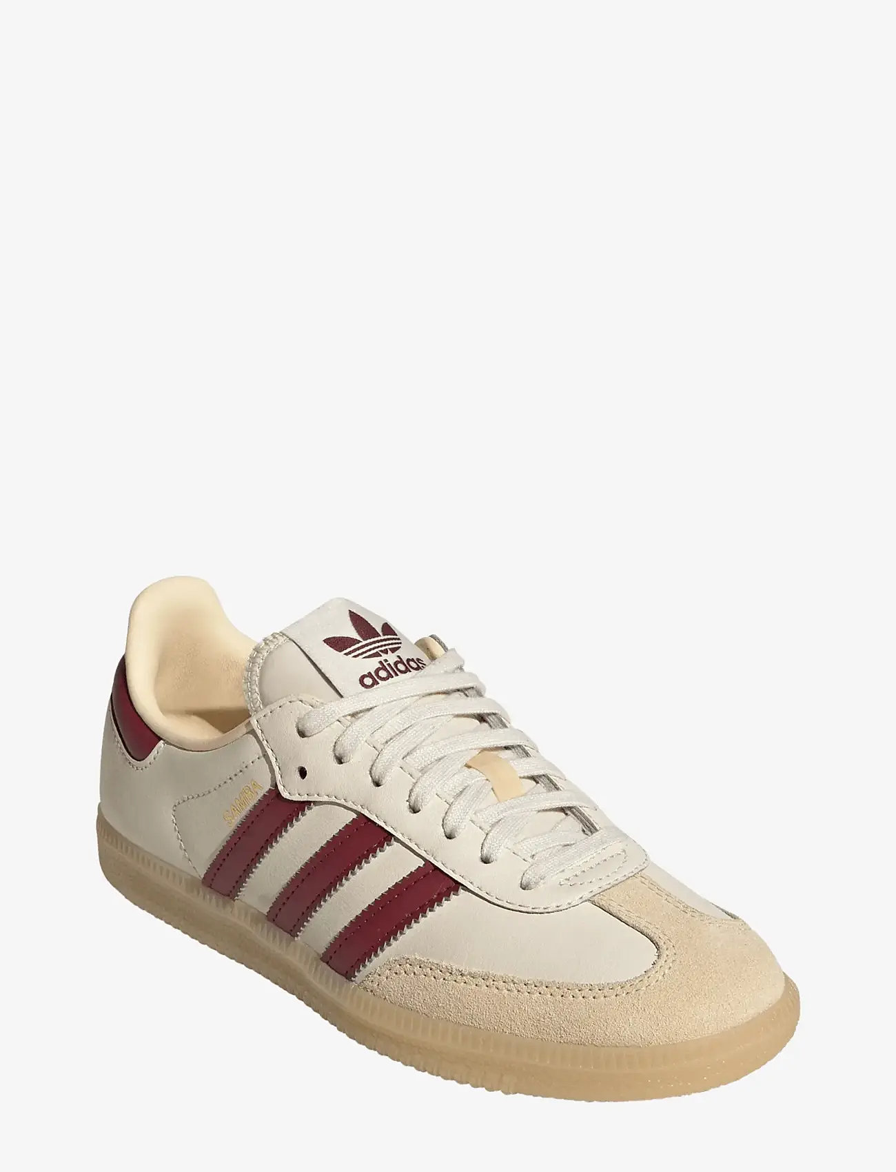 adidas Originals - SAMBA OG J - niedriger schnitt - wonwhi/shared/gum3 - 0