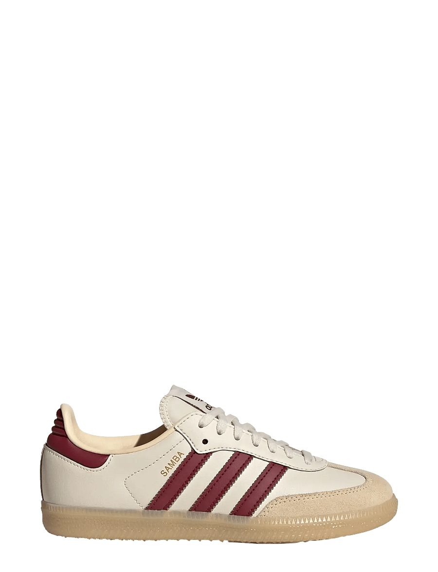 adidas Originals - SAMBA OG J - niedriger schnitt - wonwhi/shared/gum3 - 1