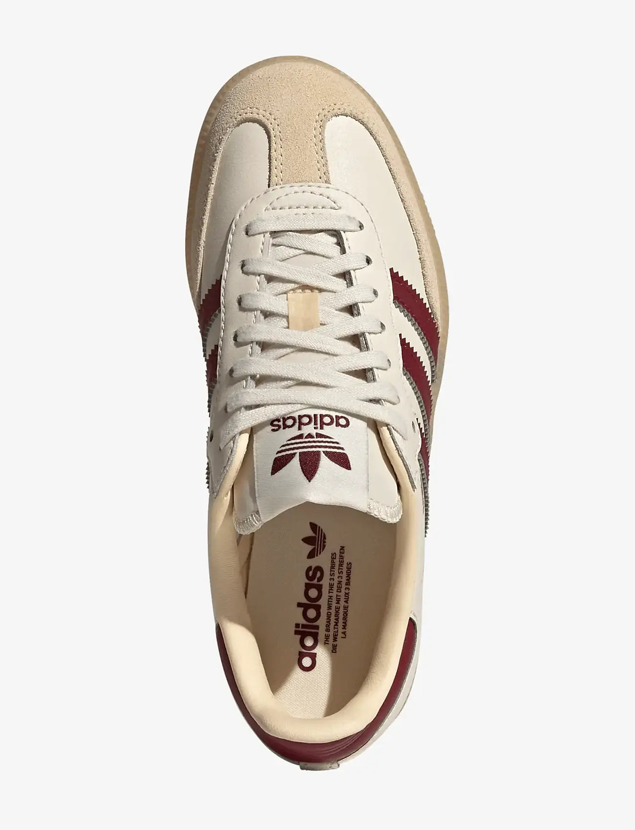 adidas Originals - SAMBA OG J - niedriger schnitt - wonwhi/shared/gum3 - 4