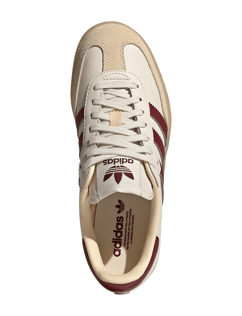 adidas Originals - SAMBA OG J - niedriger schnitt - wonwhi/shared/gum3 - 4