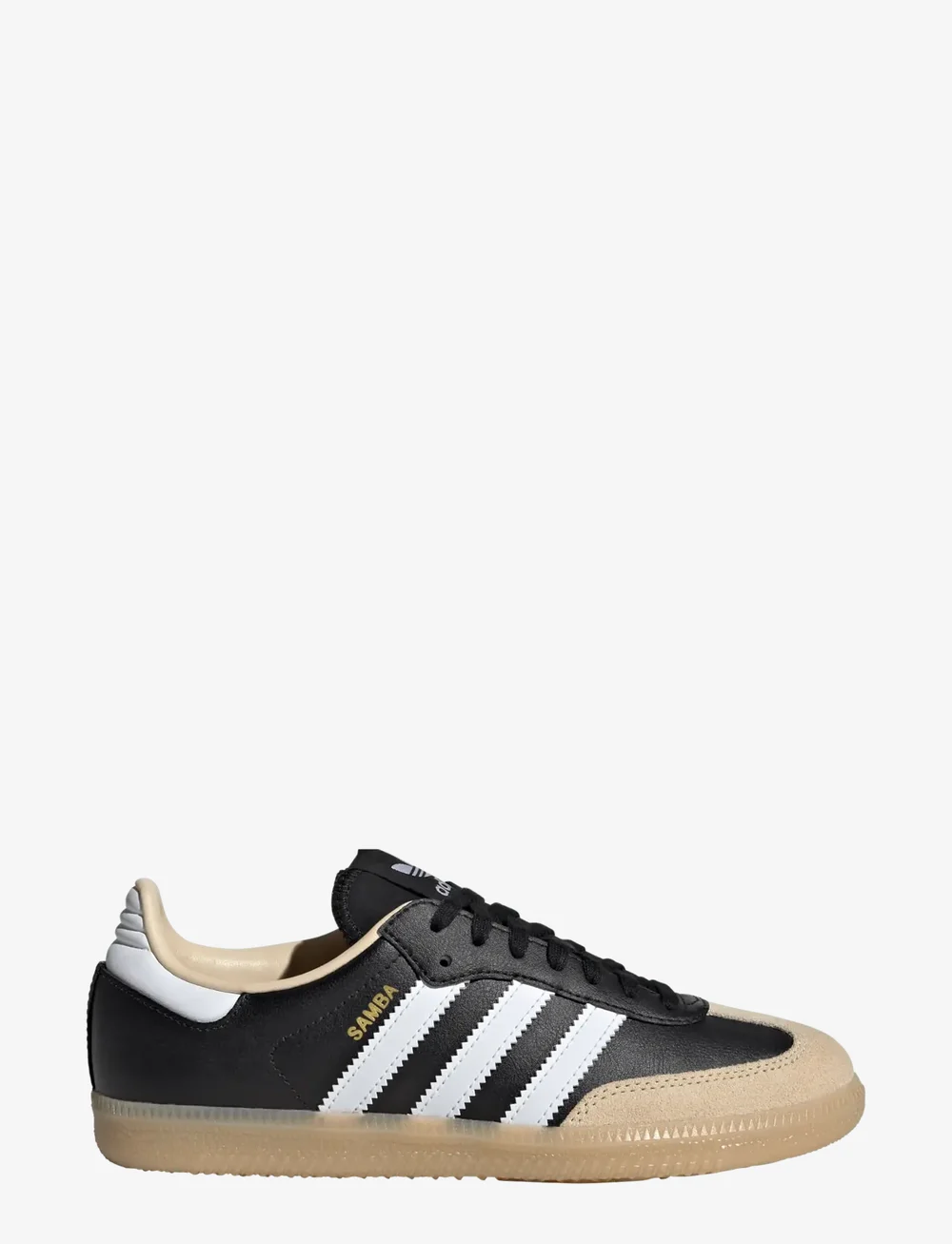 adidas Originals - SAMBA OG J - lave sneakers - cblack/ftwwht/gum3 - 1