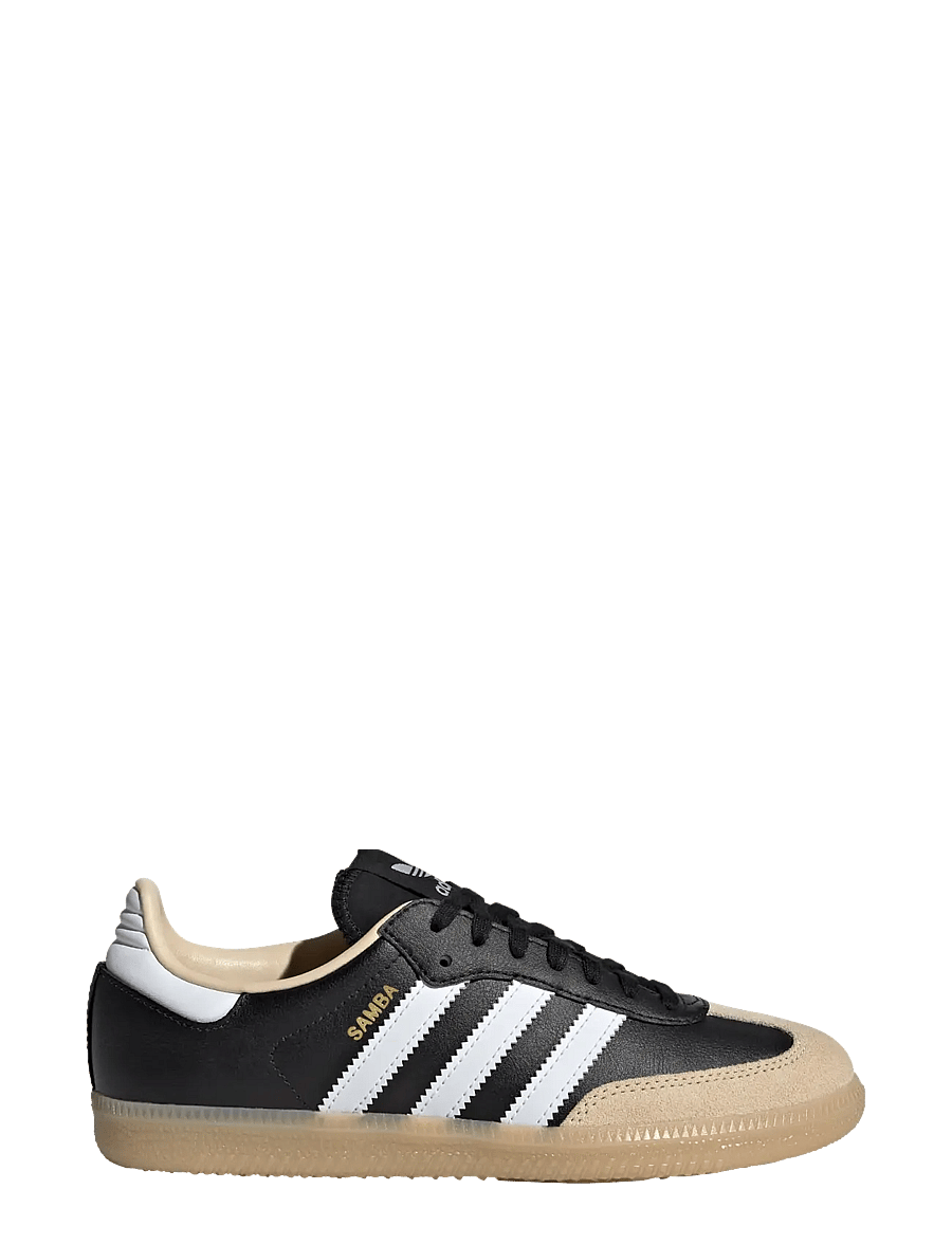 adidas Originals - SAMBA OG J - baskets basses - cblack/ftwwht/gum3 - 1
