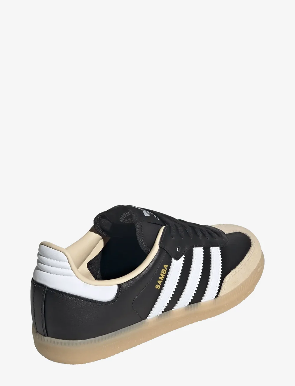 adidas Originals - SAMBA OG J - lave sneakers - cblack/ftwwht/gum3 - 3