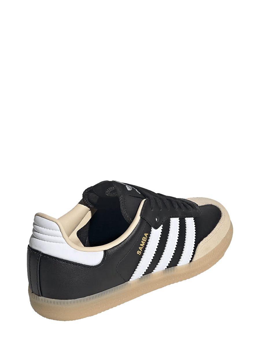 adidas Originals - SAMBA OG J - baskets basses - cblack/ftwwht/gum3 - 3
